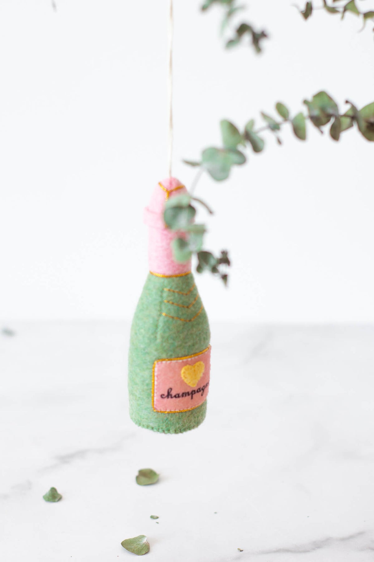 Craftspring Bubbly Celebration Champagne Ornament