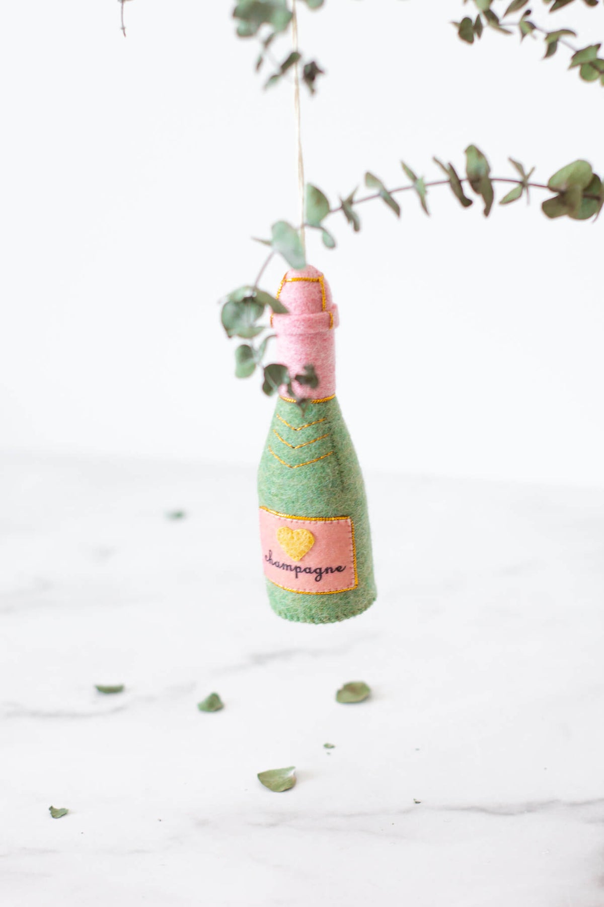 Craftspring Bubbly Celebration Champagne Ornament