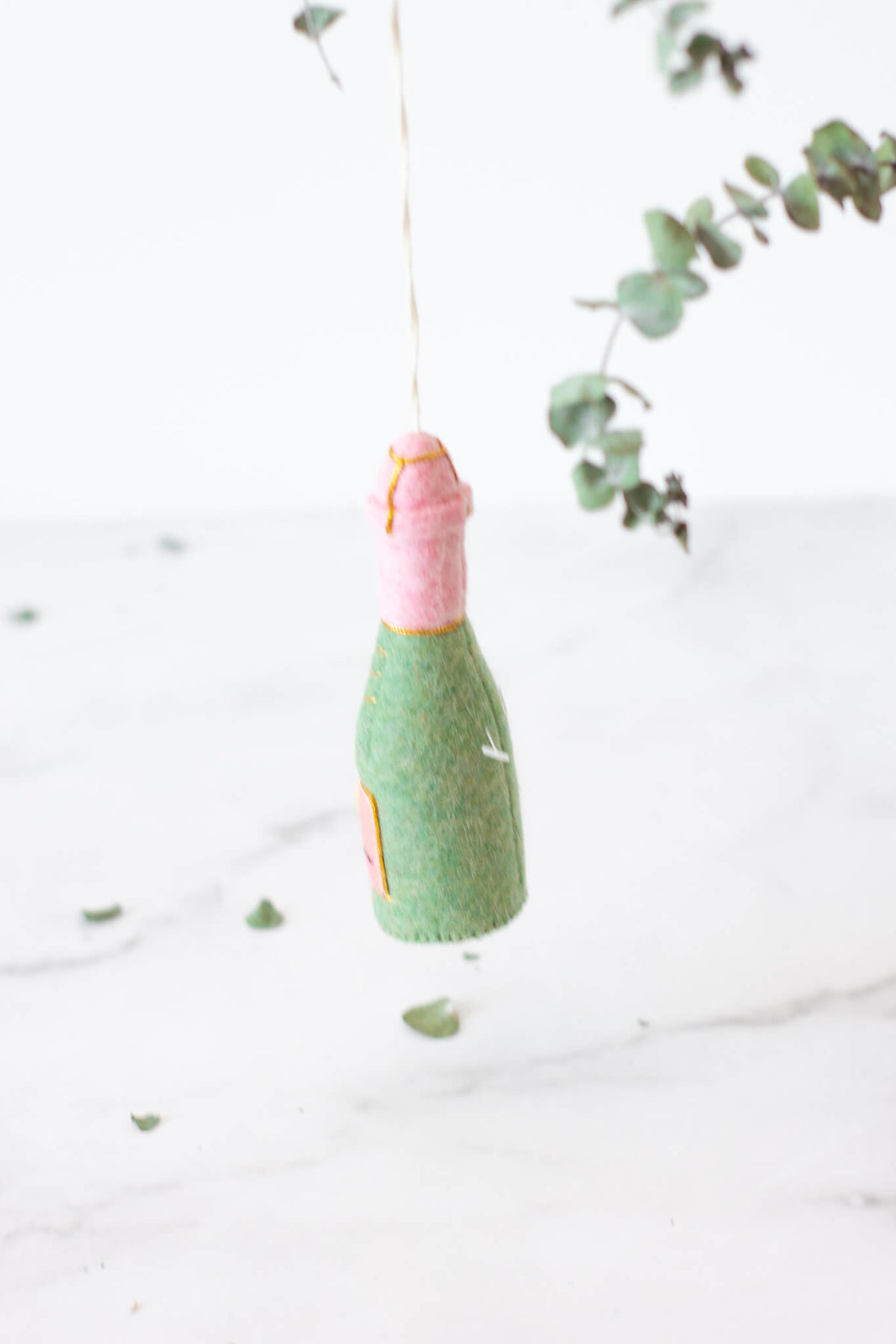 Craftspring Bubbly Celebration Champagne Ornament