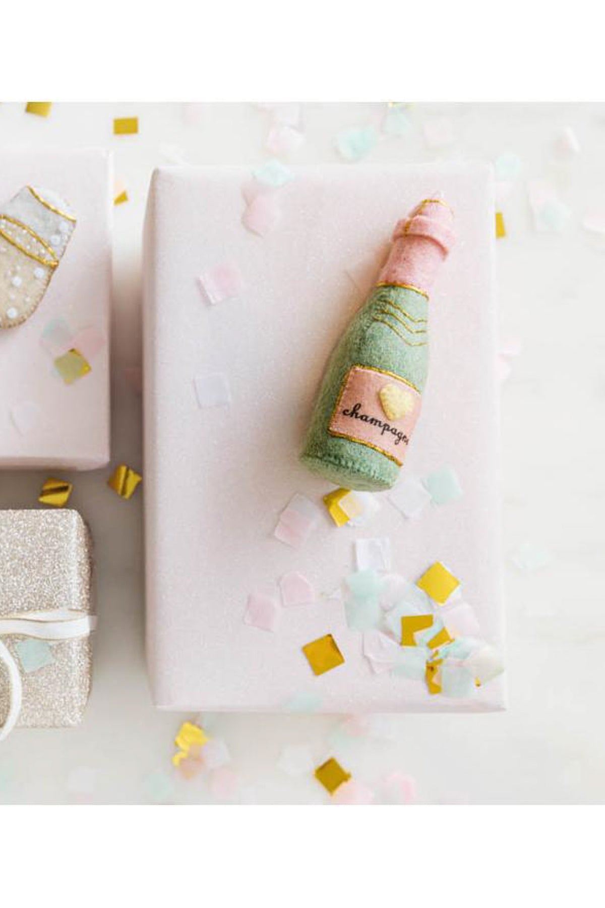 Craftspring Bubbly Celebration Champagne Ornament