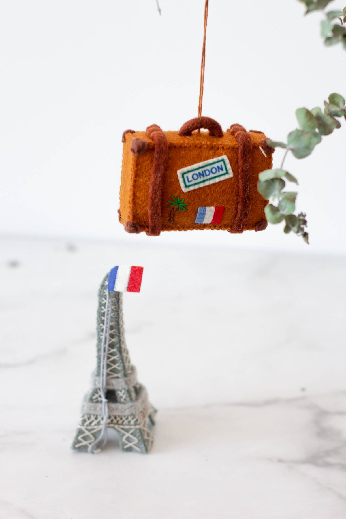 Craftspring Wanderlust Suitcase Ornament