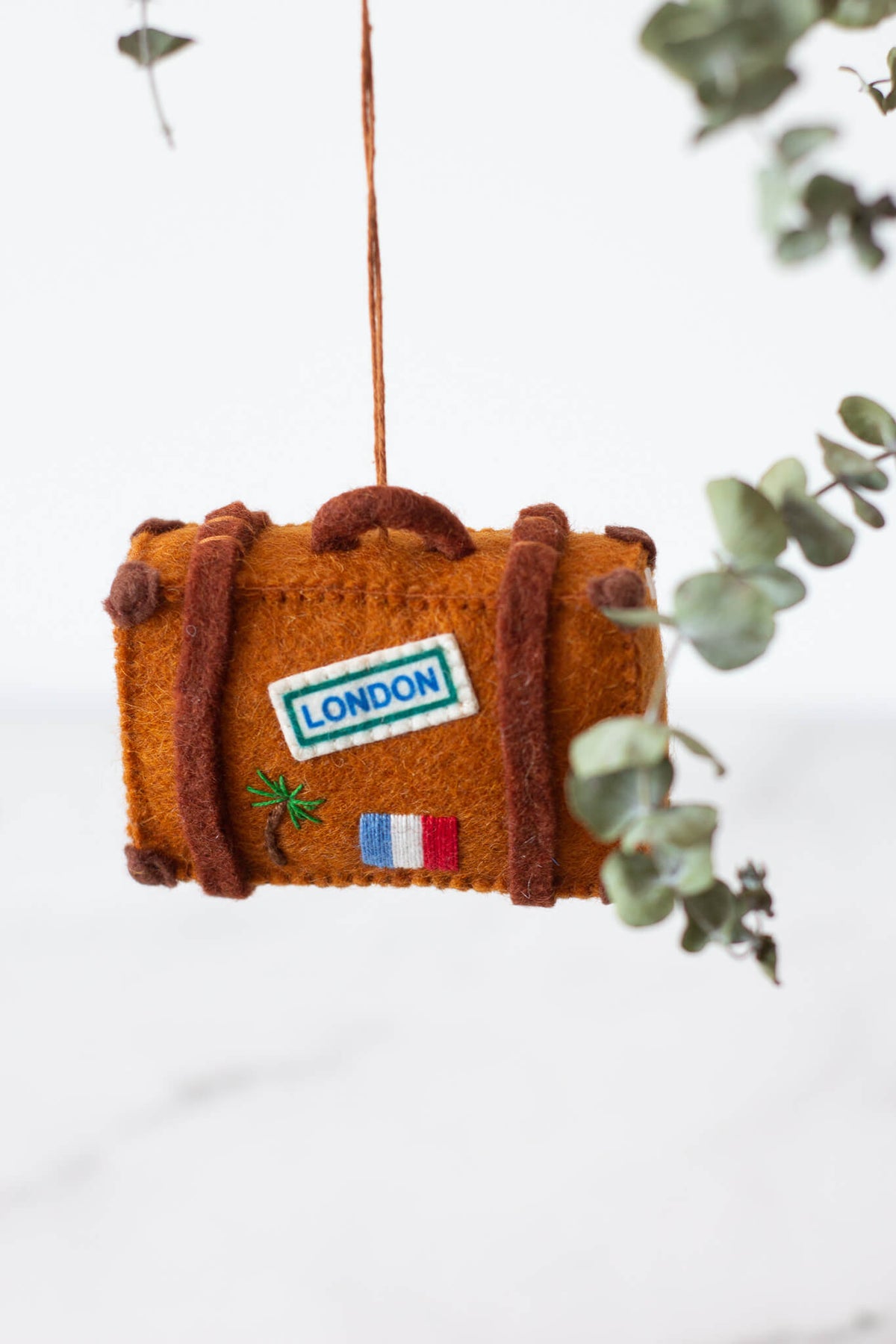 Craftspring Wanderlust Suitcase Ornament