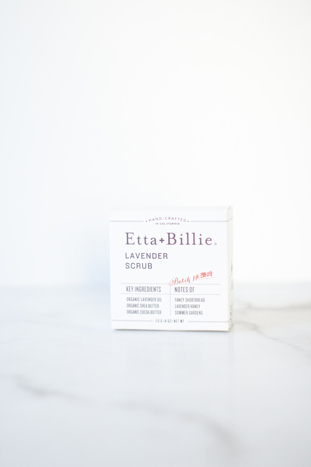 Etta + Billie Lavender Body Scrub