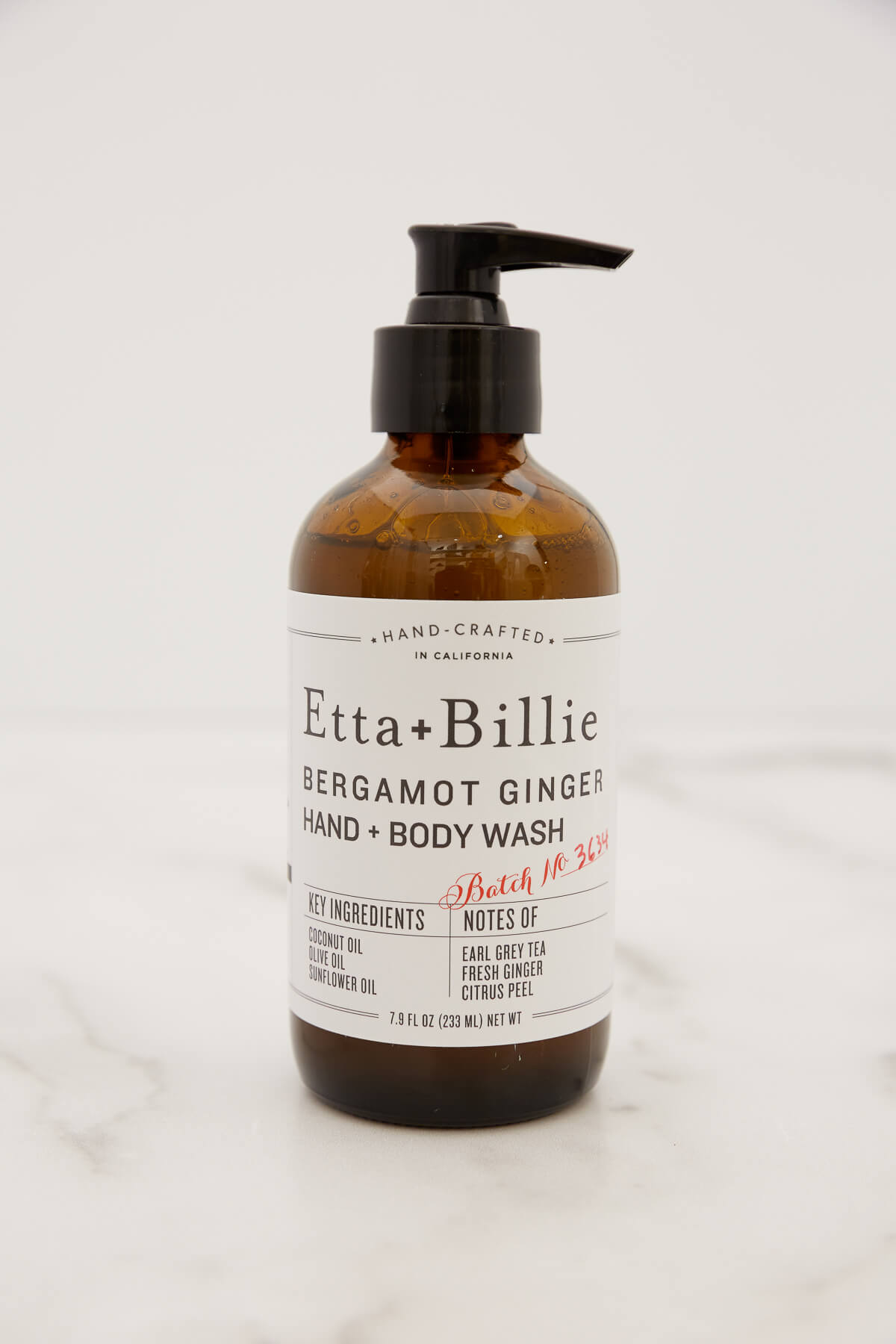 Etta + Billie Bergamot Ginger Hand and Body Wash