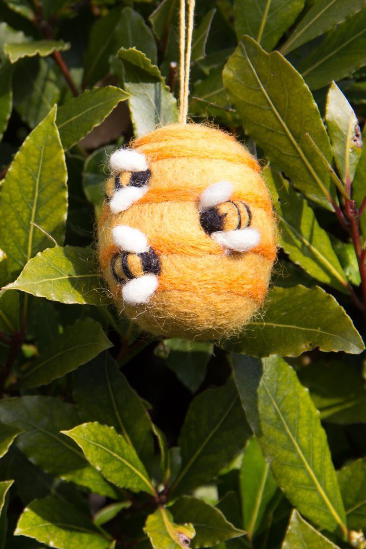 Felt So Good Busy Beehive Felt Ornament