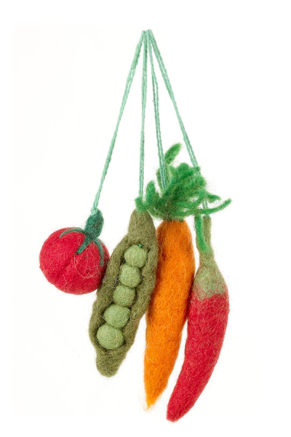 Felt So Good Vibrant Veggies Felt Ornament