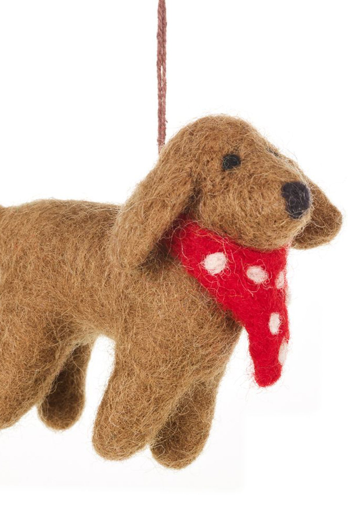 Felt So Good Felt So Good Handmade Needle Felt Pip the Dog Ornament