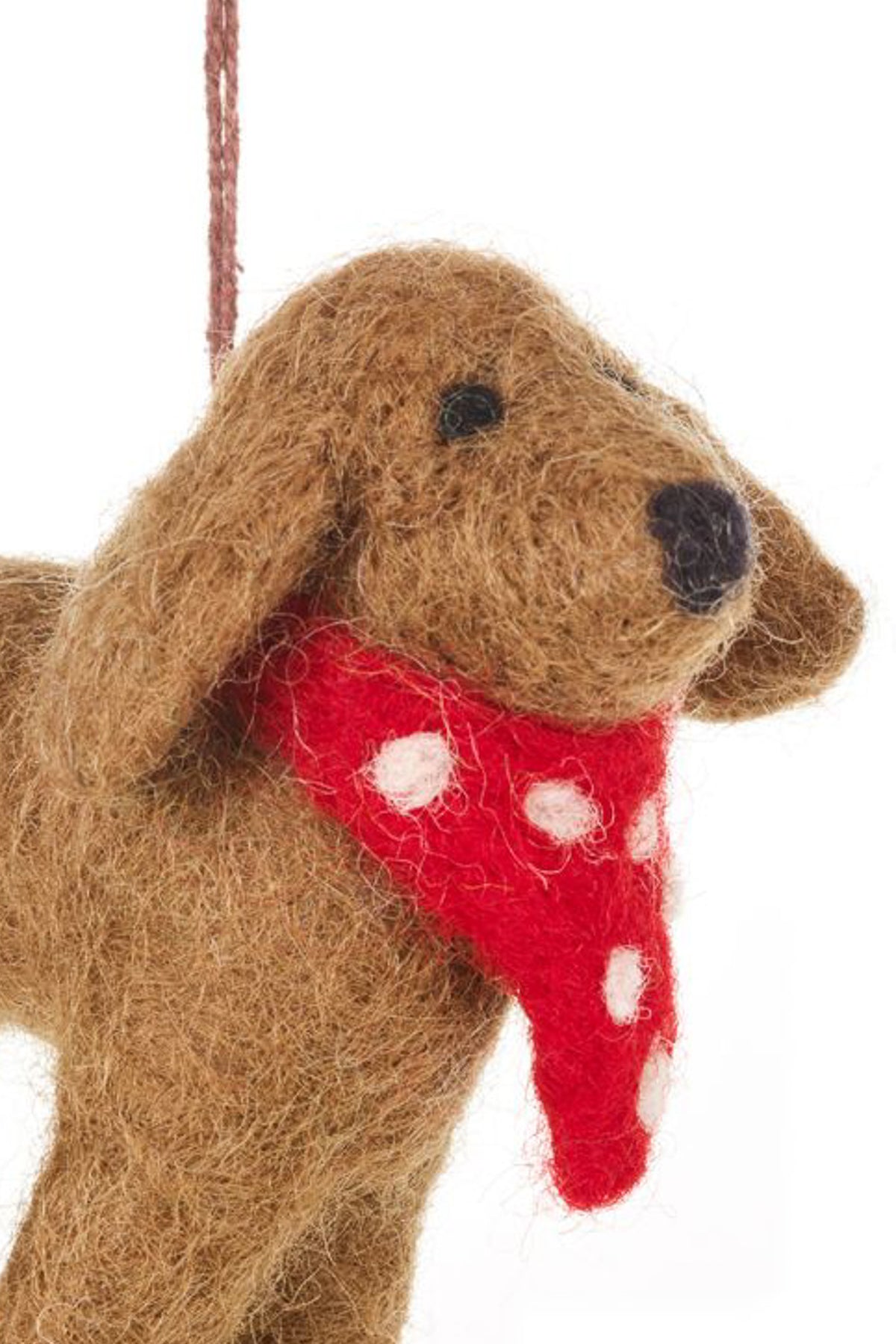 Felt So Good Felt So Good Handmade Needle Felt Pip the Dog Ornament