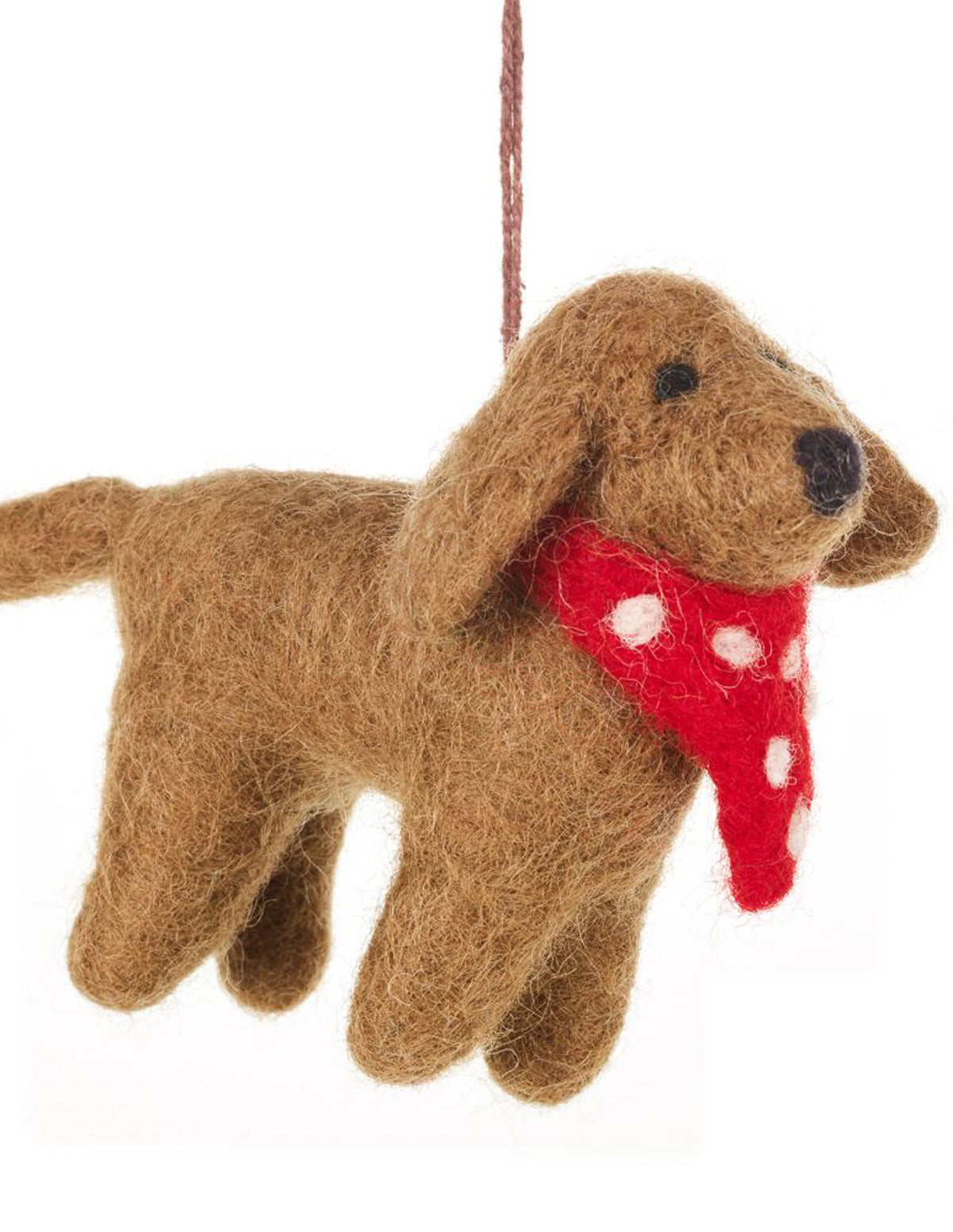 Felt So Good Felt So Good Handmade Needle Felt Pip the Dog Ornament