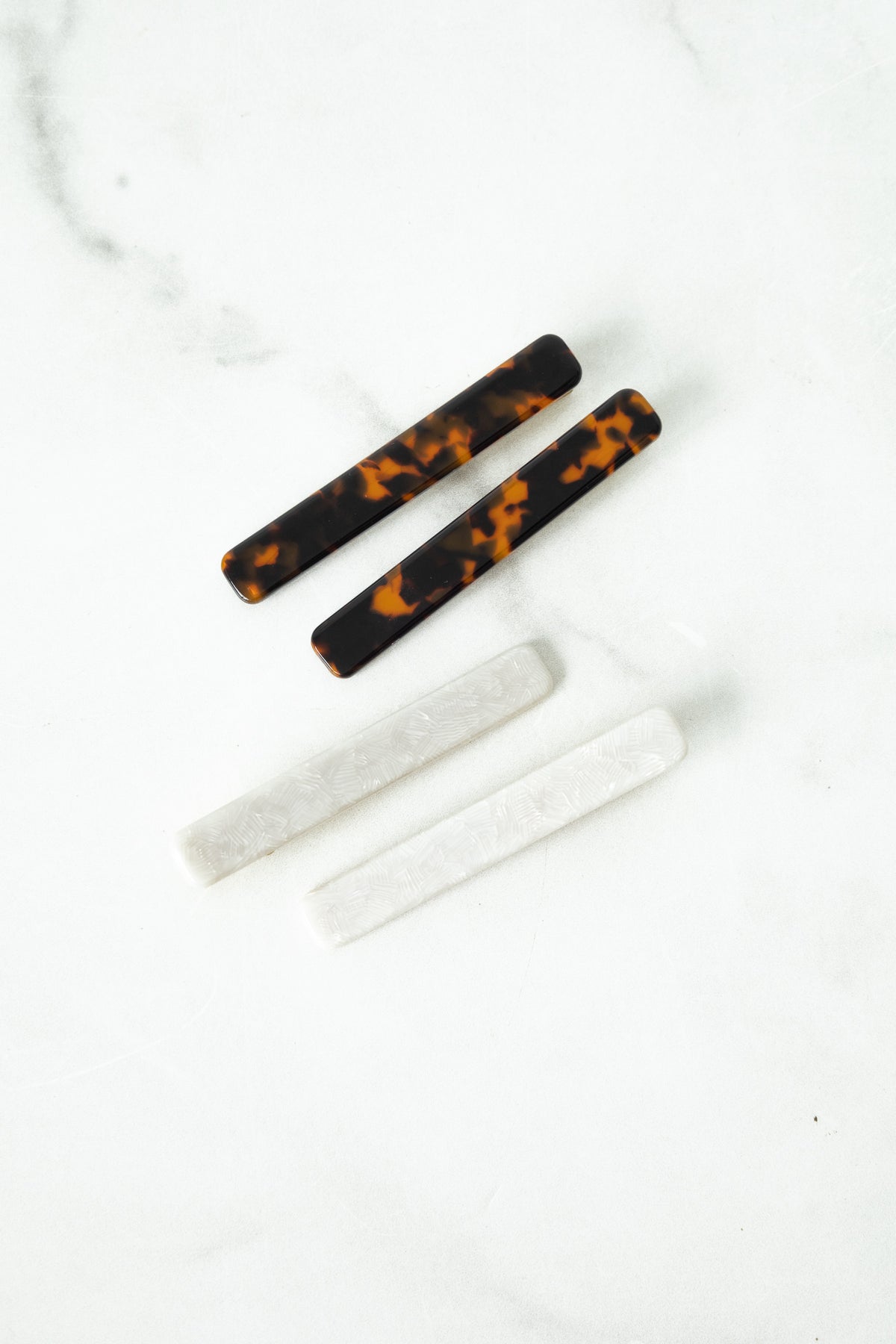 Fenna&amp;Fei Long Rectangle Hair Clip Set