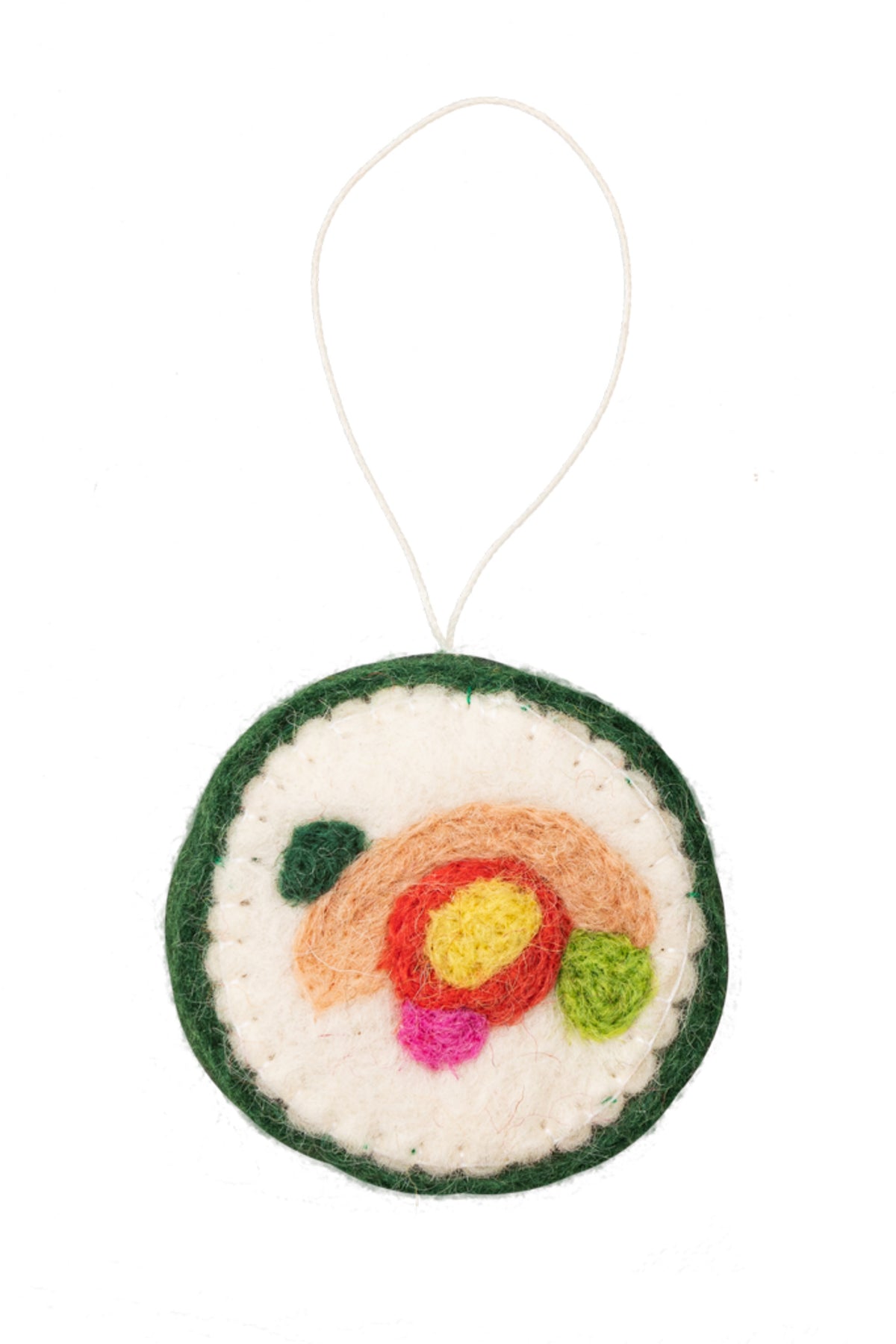 Global Goods Partners Felt Sushi Ornament