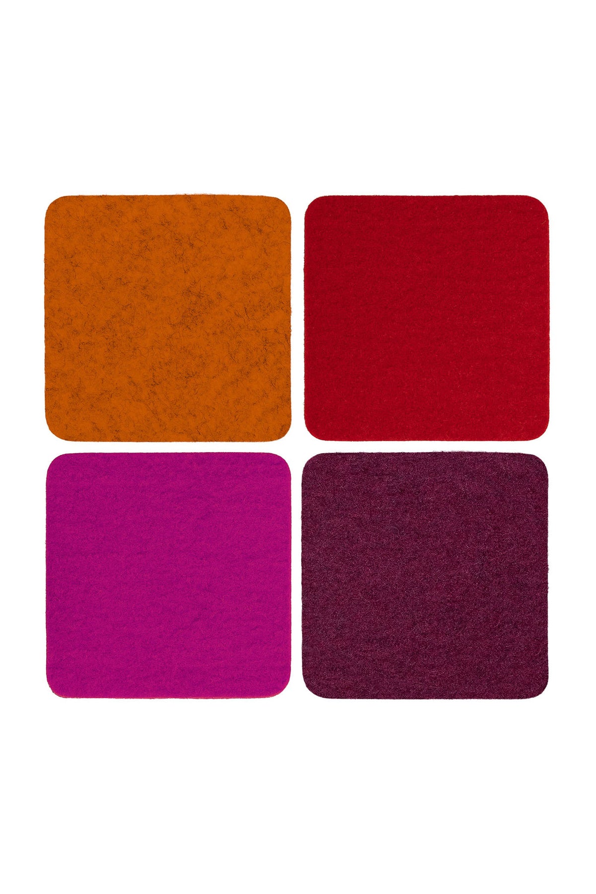 Graf Lantz Square Felt Multi Coaster Set