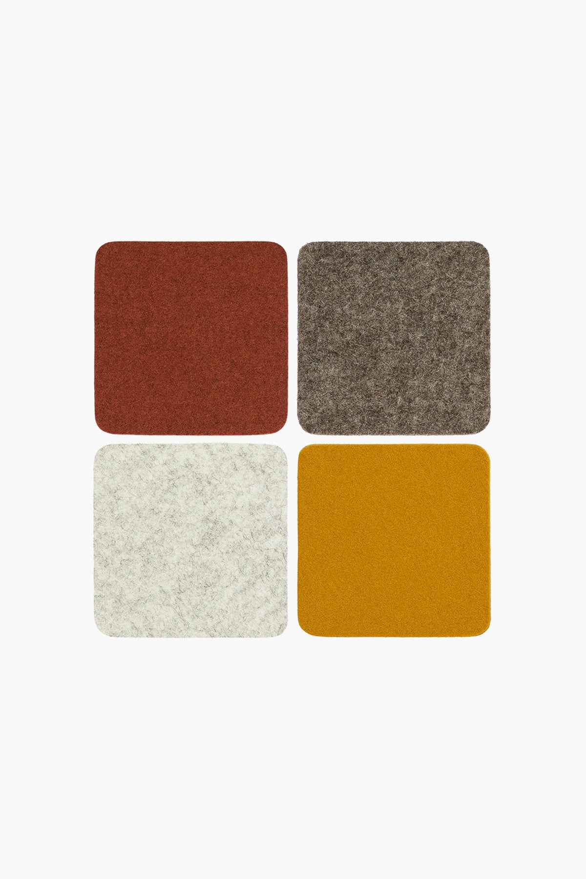 Square Felt Coaster · Hunter Green · Mix & Match from 19 Colors