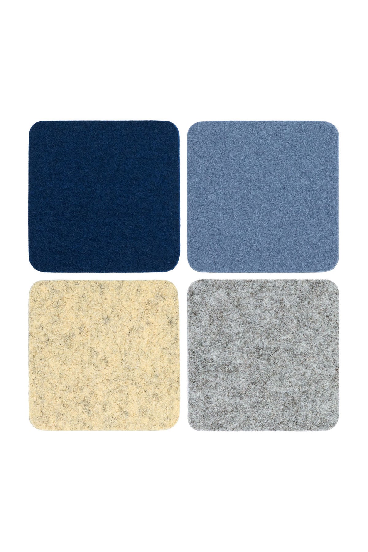 Graf Lantz Square Felt Multi Coaster Set