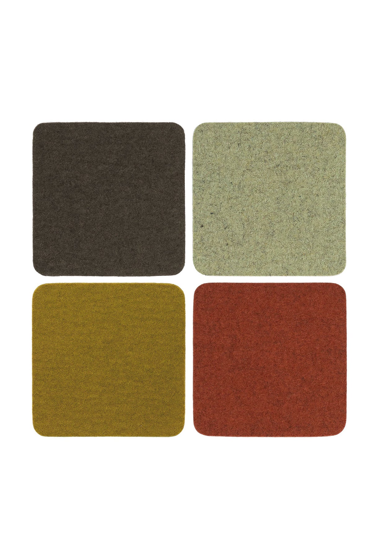 Graf Lantz Square Felt Multi Coaster Set