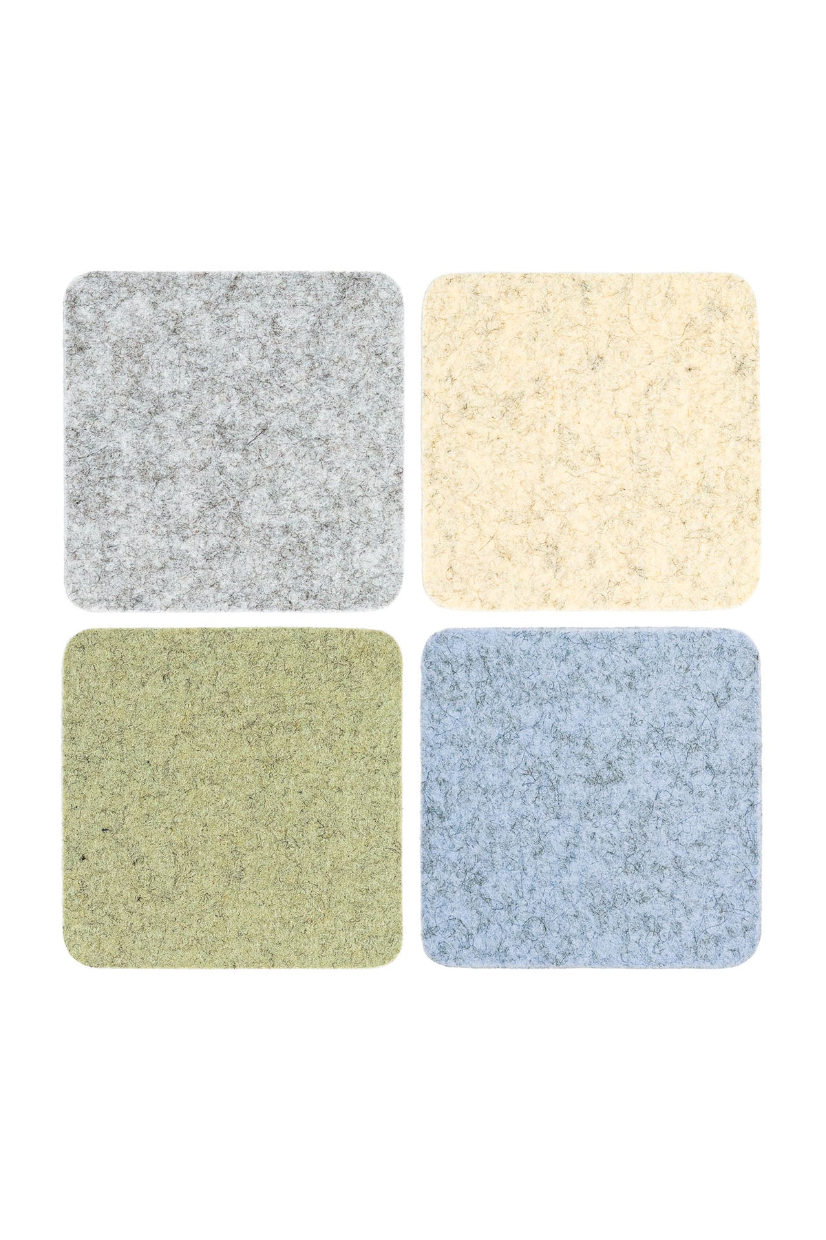 Graf Lantz Square Felt Multi Coaster Set