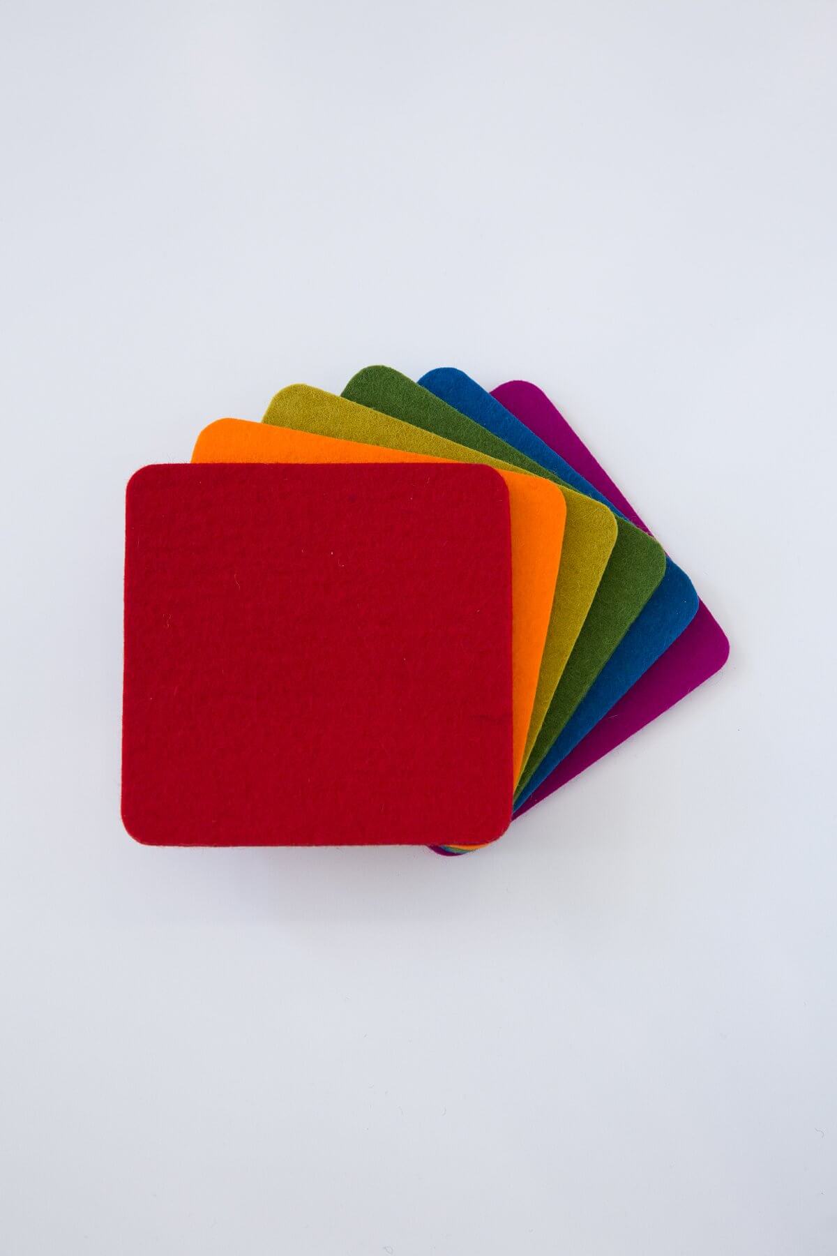 Graf Lantz Square Felt Multi Coaster 6 Pack