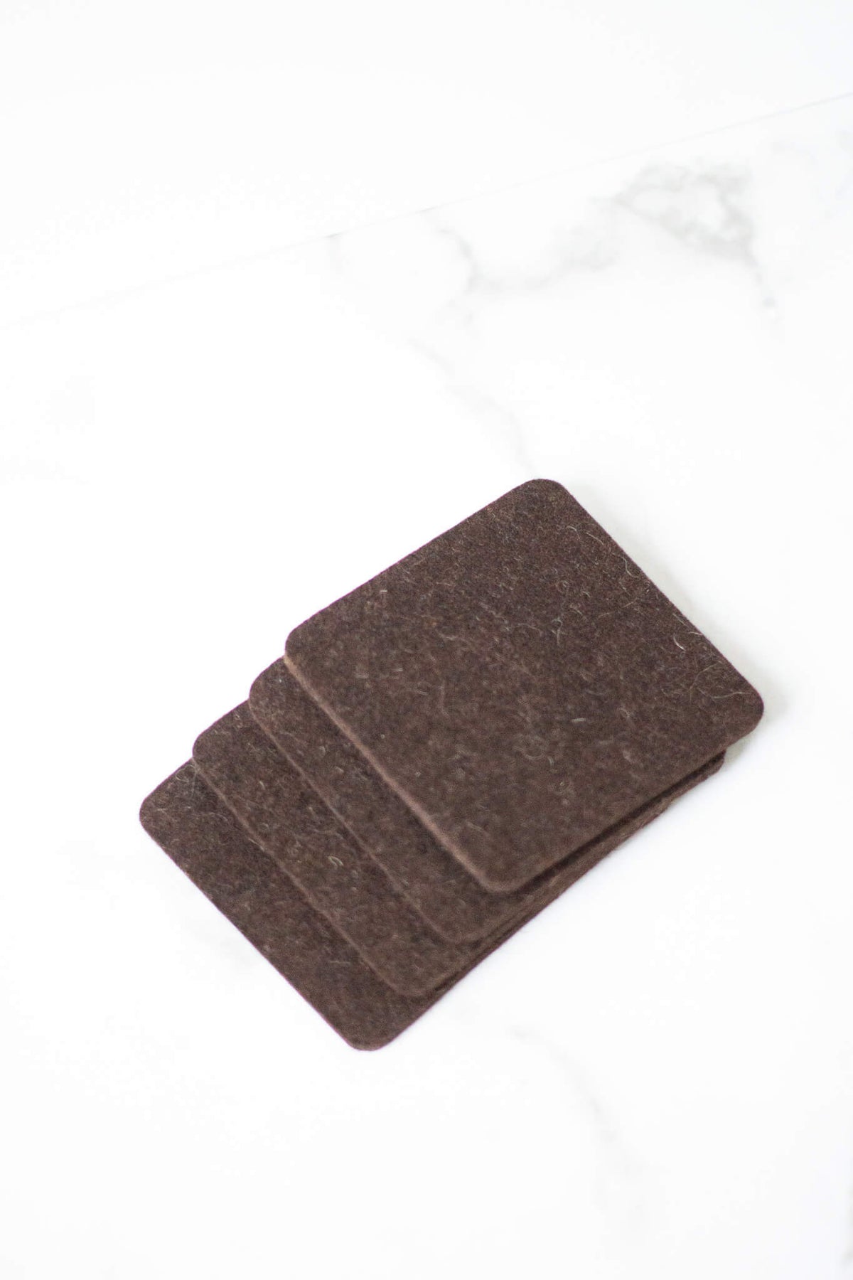 Graf Lantz Square Felt Coaster Set