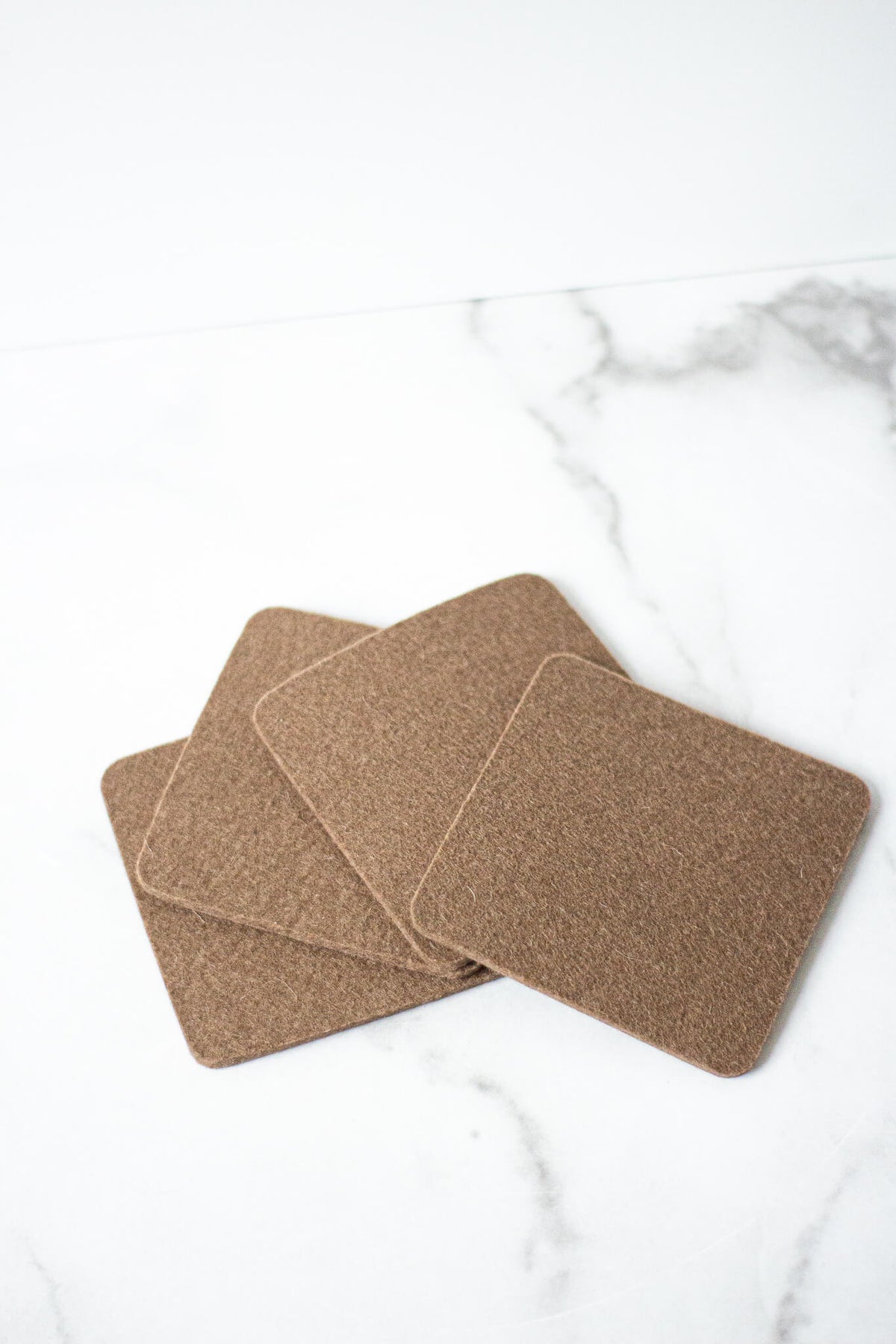 Graf Lantz Square Felt Coaster Set