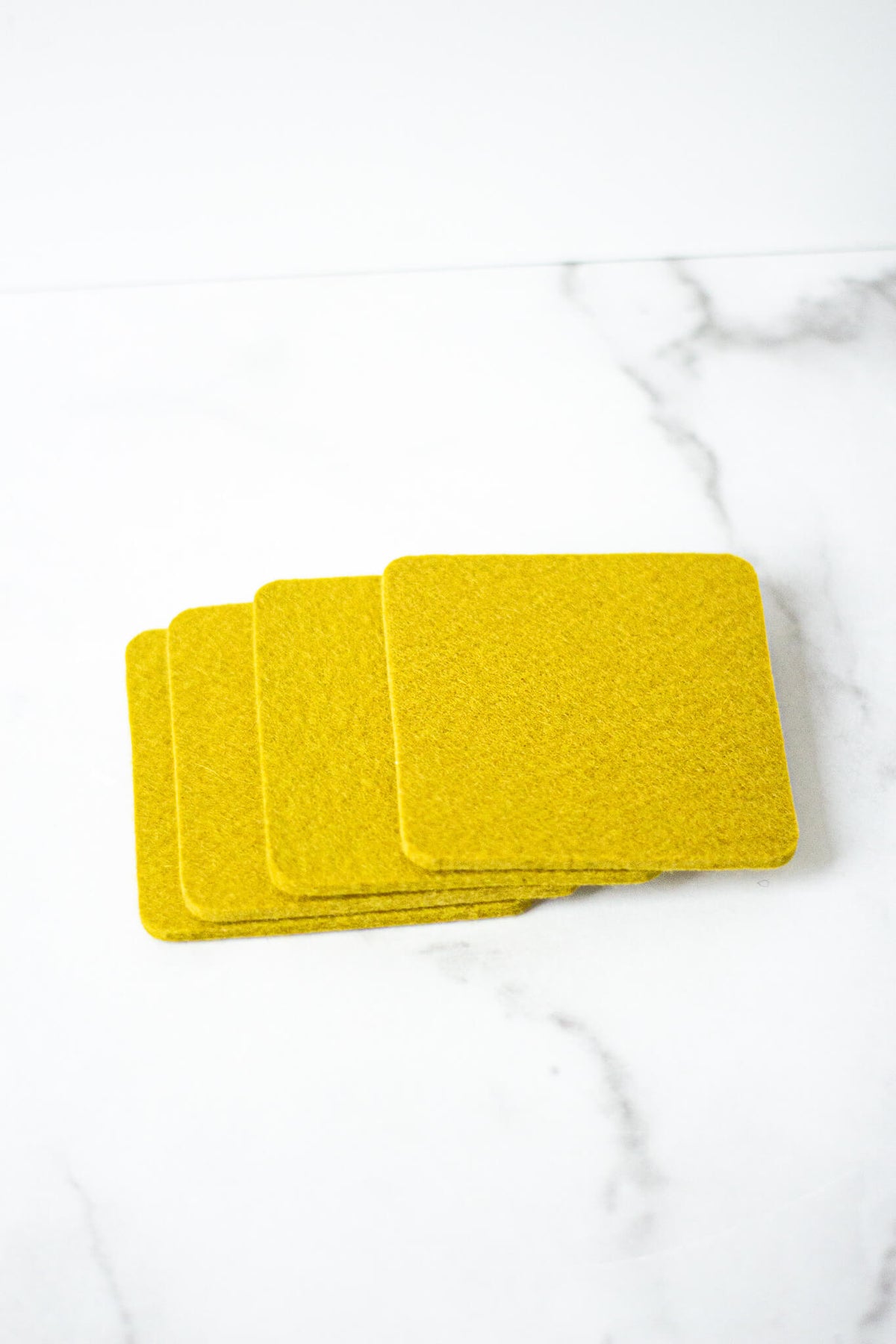 Graf Lantz Square Felt Coaster Set