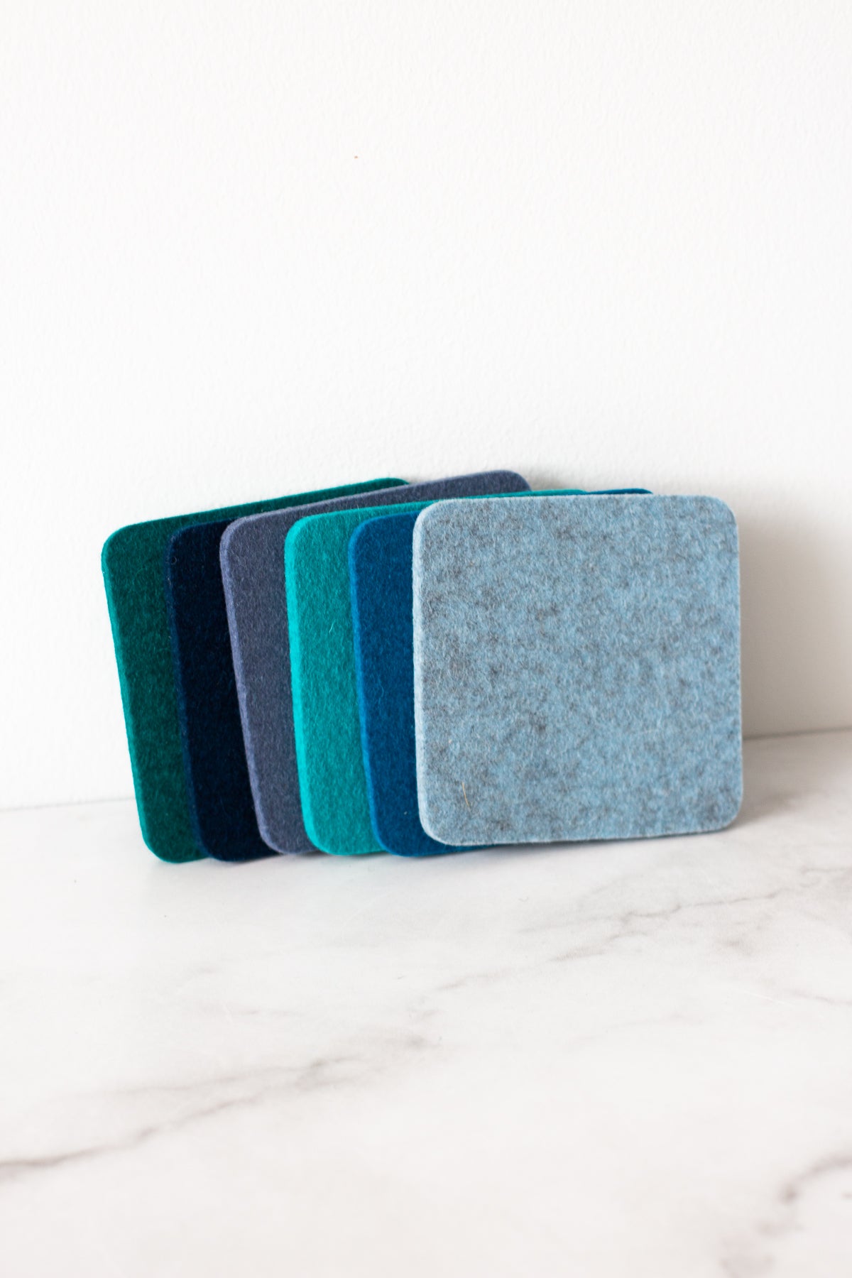 Graf Lantz Square Felt Multi Coaster 6 Pack