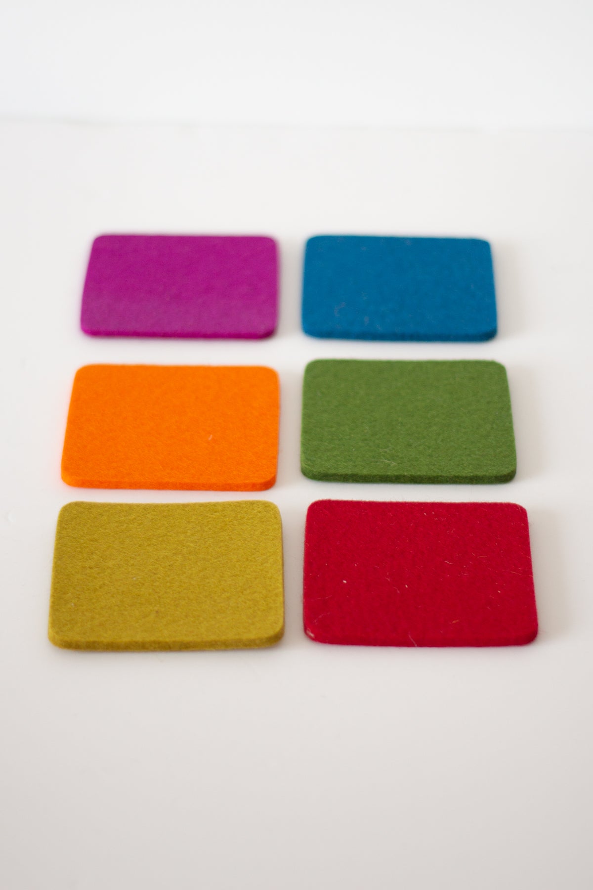 Graf Lantz Square Felt Multi Coaster 6 Pack