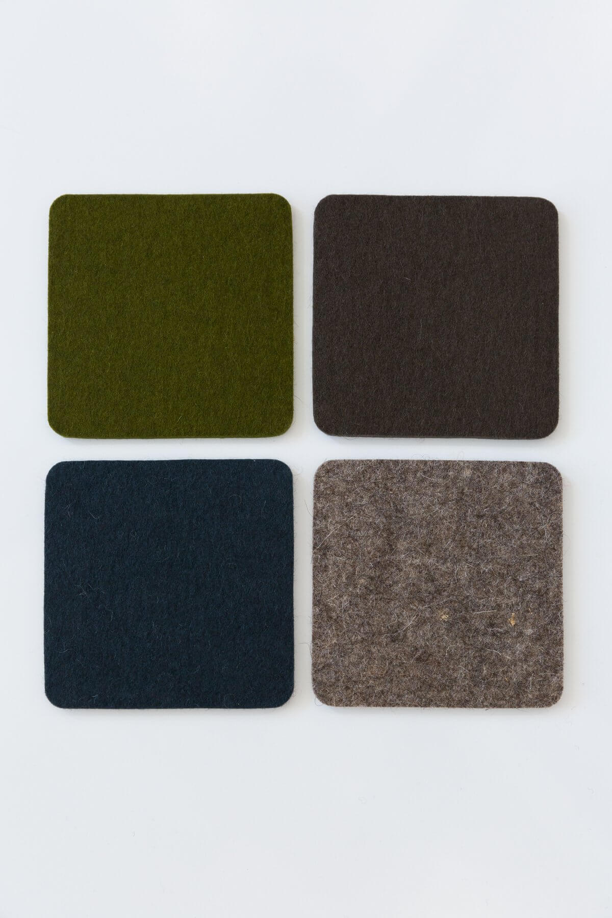 Graf Lantz Square Felt Multi Coaster Set