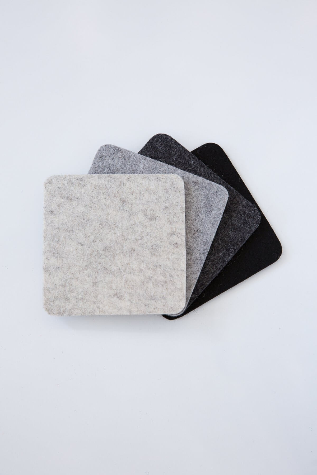 Square Felt Coaster · Navy · Mix & Match from 19 Colors + 3 Shapes 