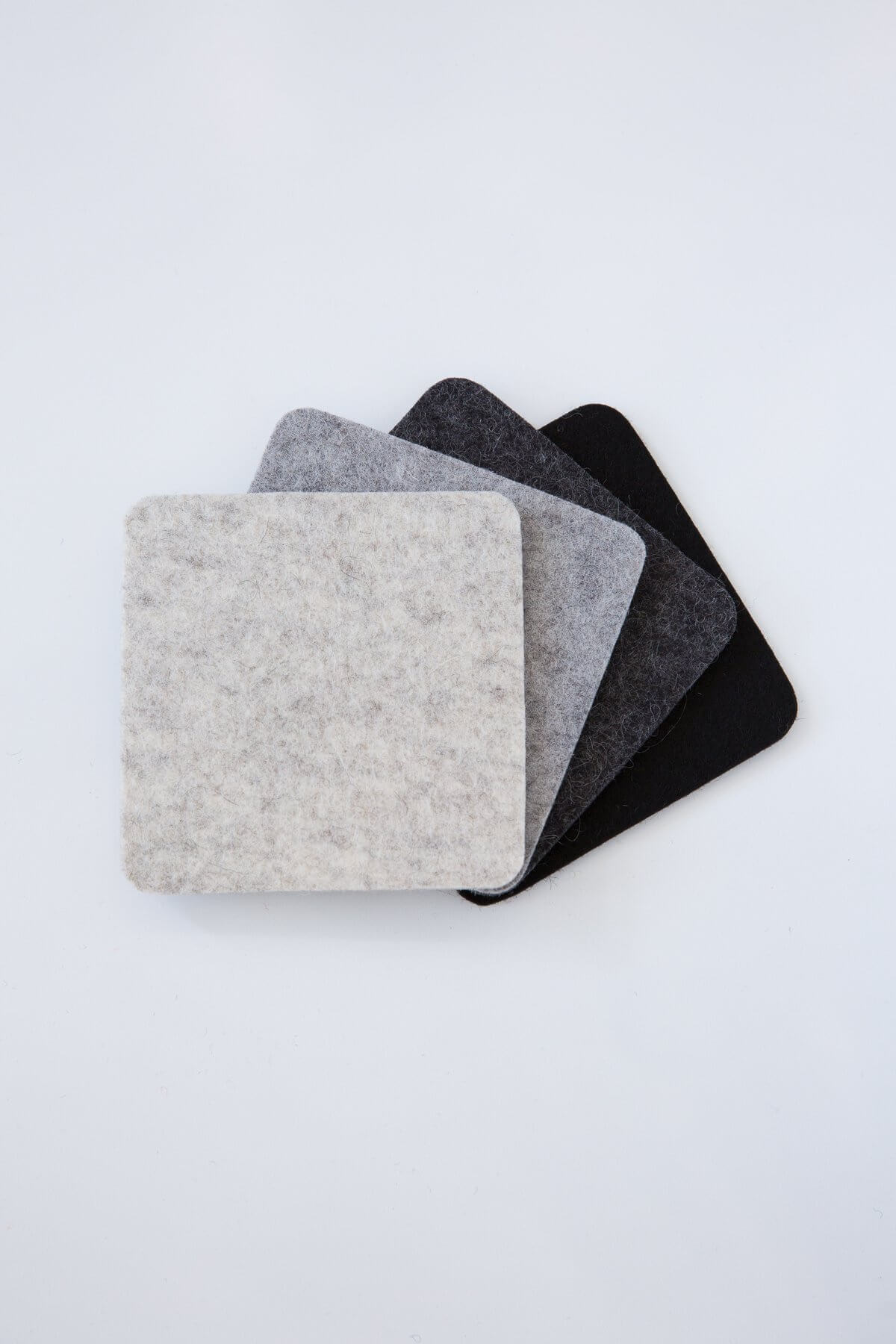 Graf Lantz Square Felt Multi Coaster Set