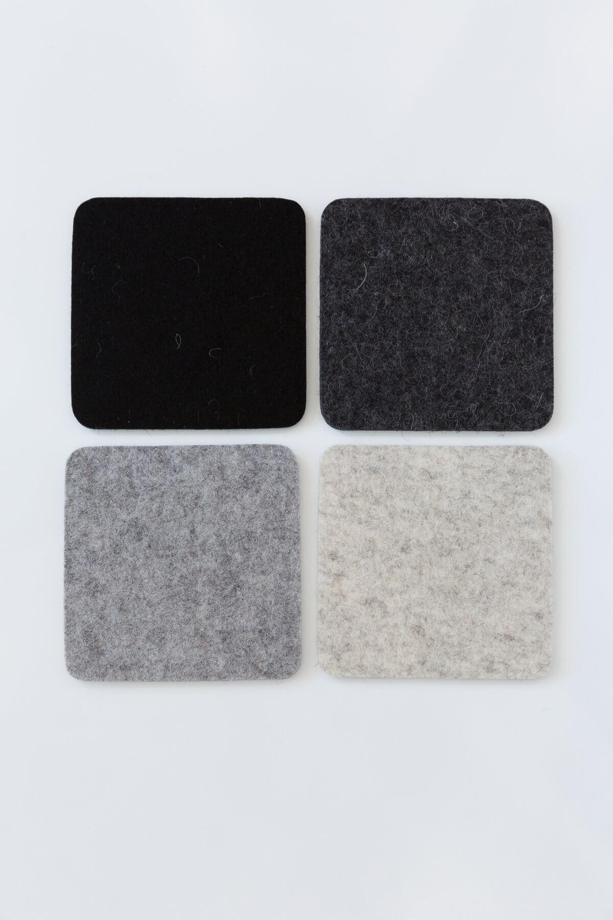 Graf Lantz Square Felt Multi Coaster Set