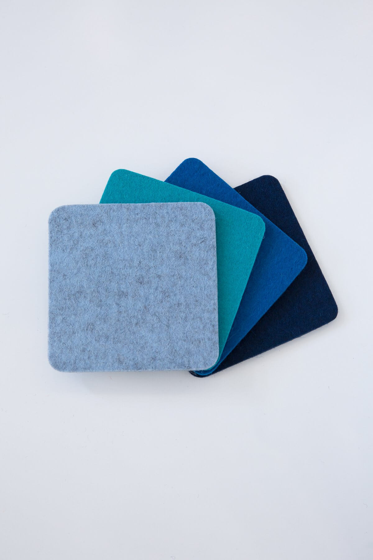 Graf Lantz Square Felt Multi Coaster Set