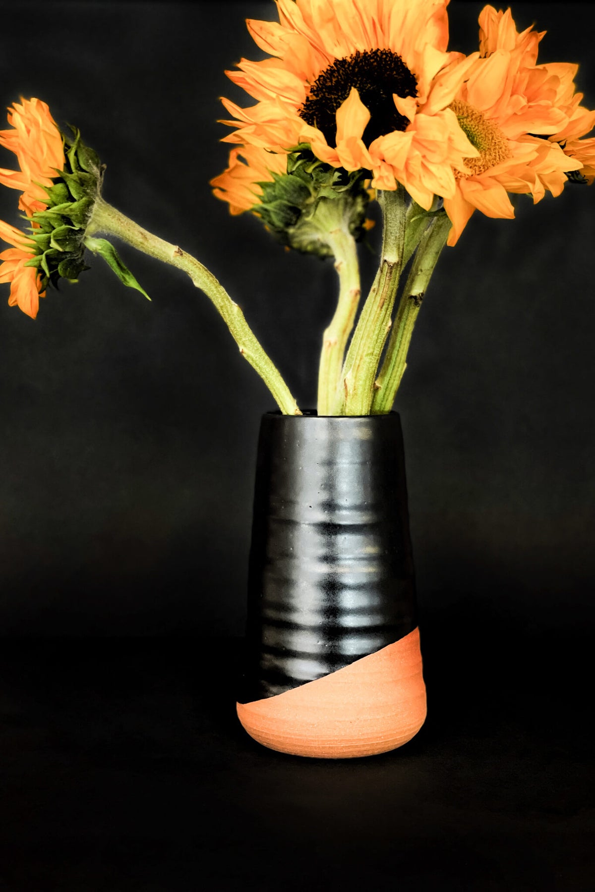 Gravesco Pottery Teardrop Large Vase