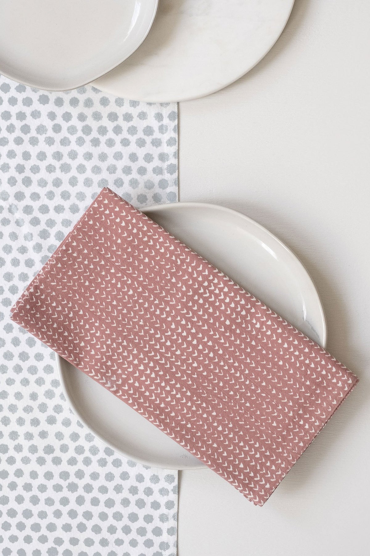 Gray Market Beckett Terracotta Napkin Set