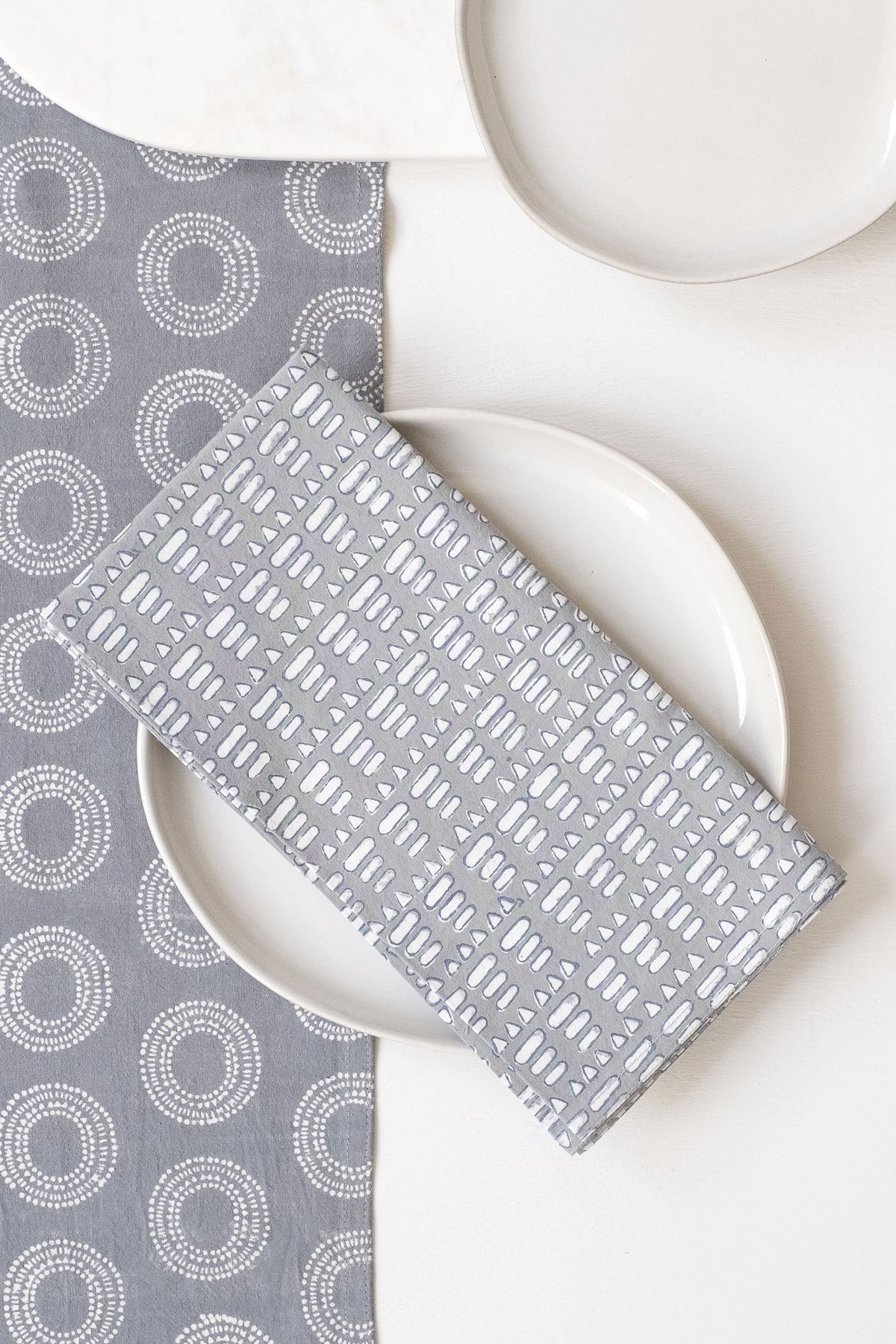 Gray Market Matta Gray Napkin Set