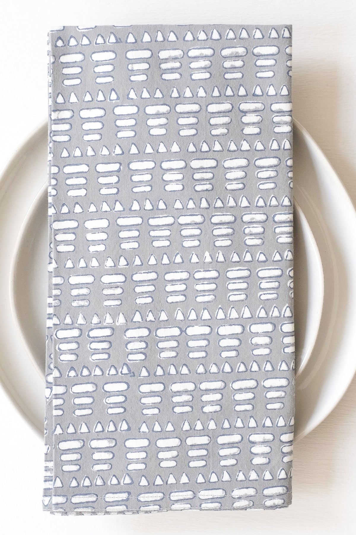 Gray Market Matta Gray Napkin Set