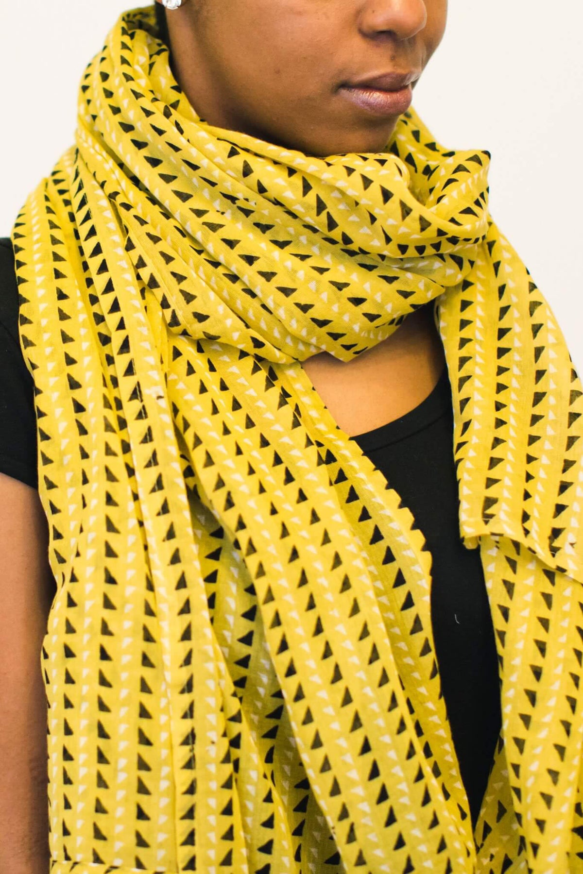 Gray Market Trinidad Mustard Scarf