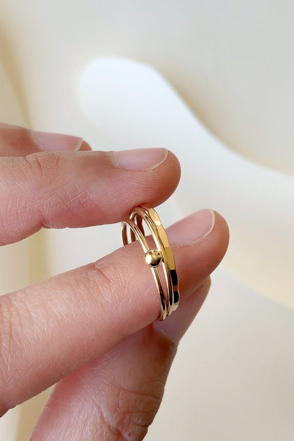 Highlow Studio Linea Ring Stack Set