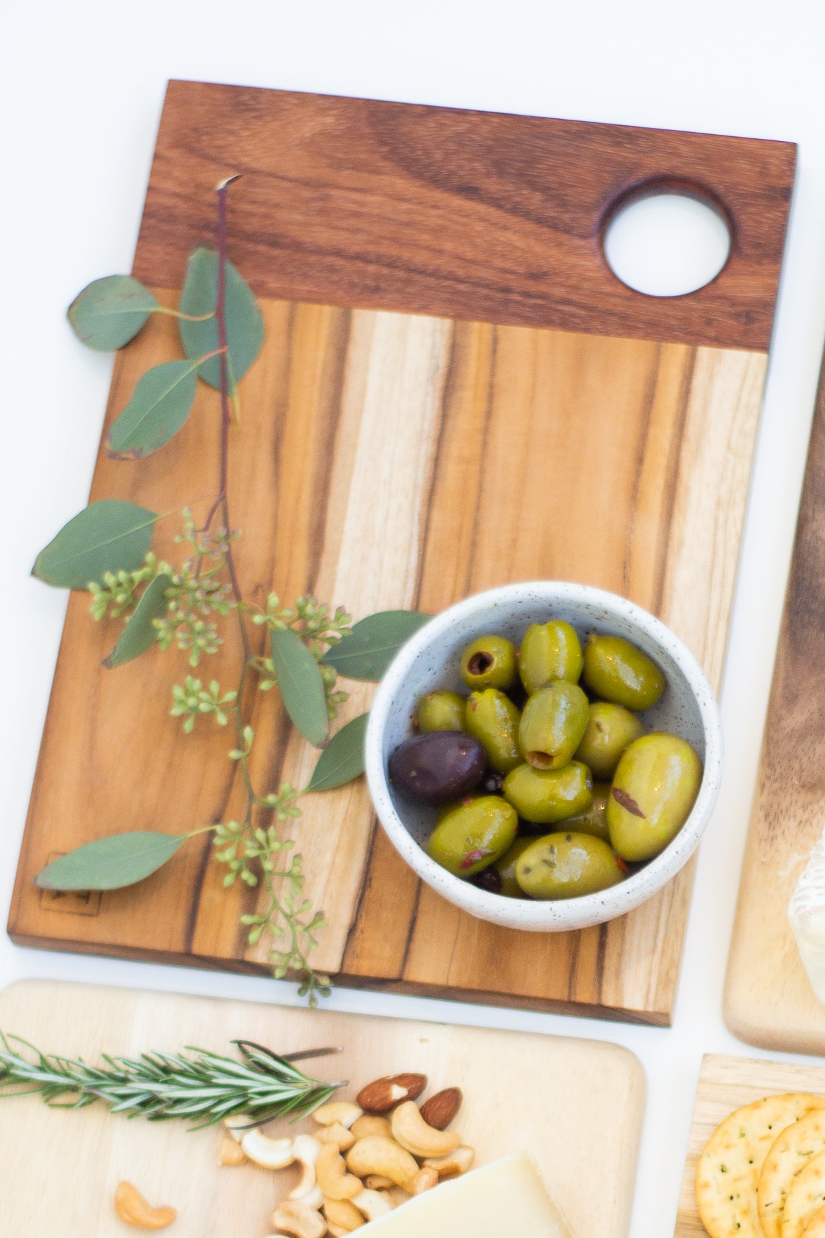 Itza Wood Small Rectangle Serving Board