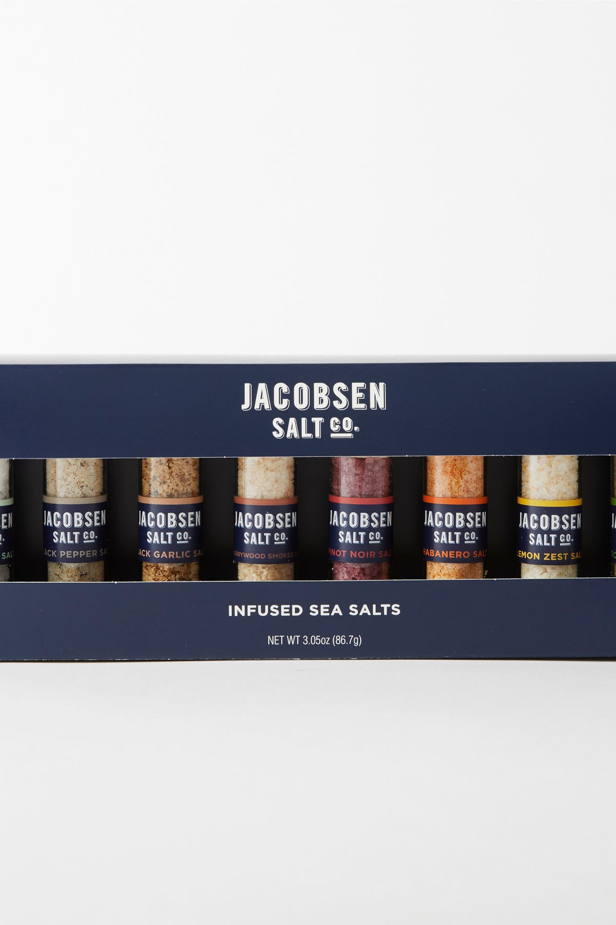 Jacobsen Salt Co. Eight Vial Infused Salt Set