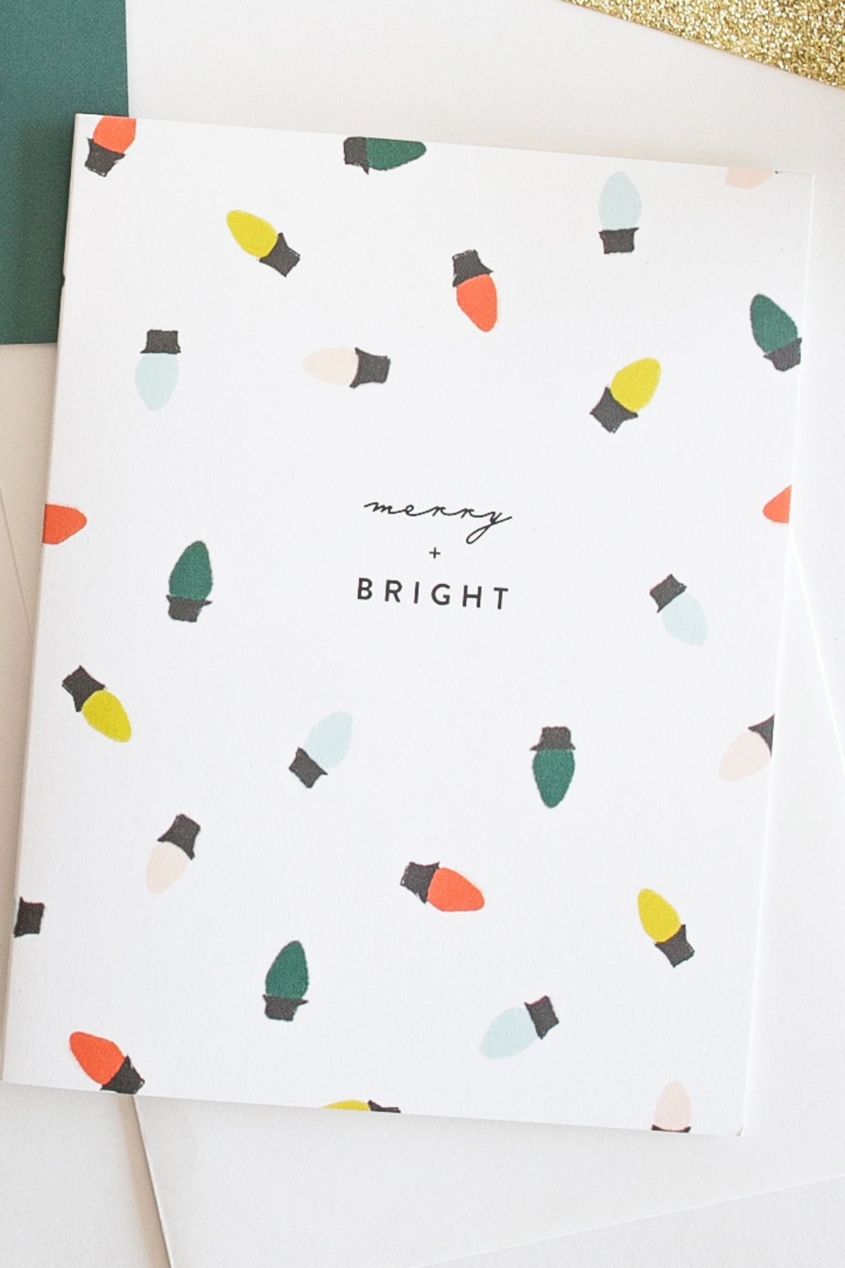 Joy Paper Co. Merry &amp; Bright Lights Card