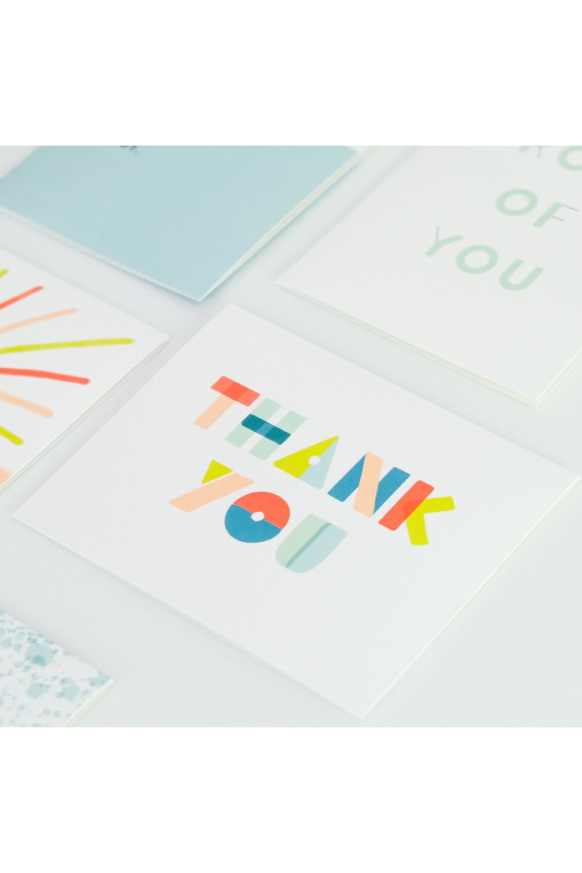 Joy Paper Co. Thank You Shapes Card Set