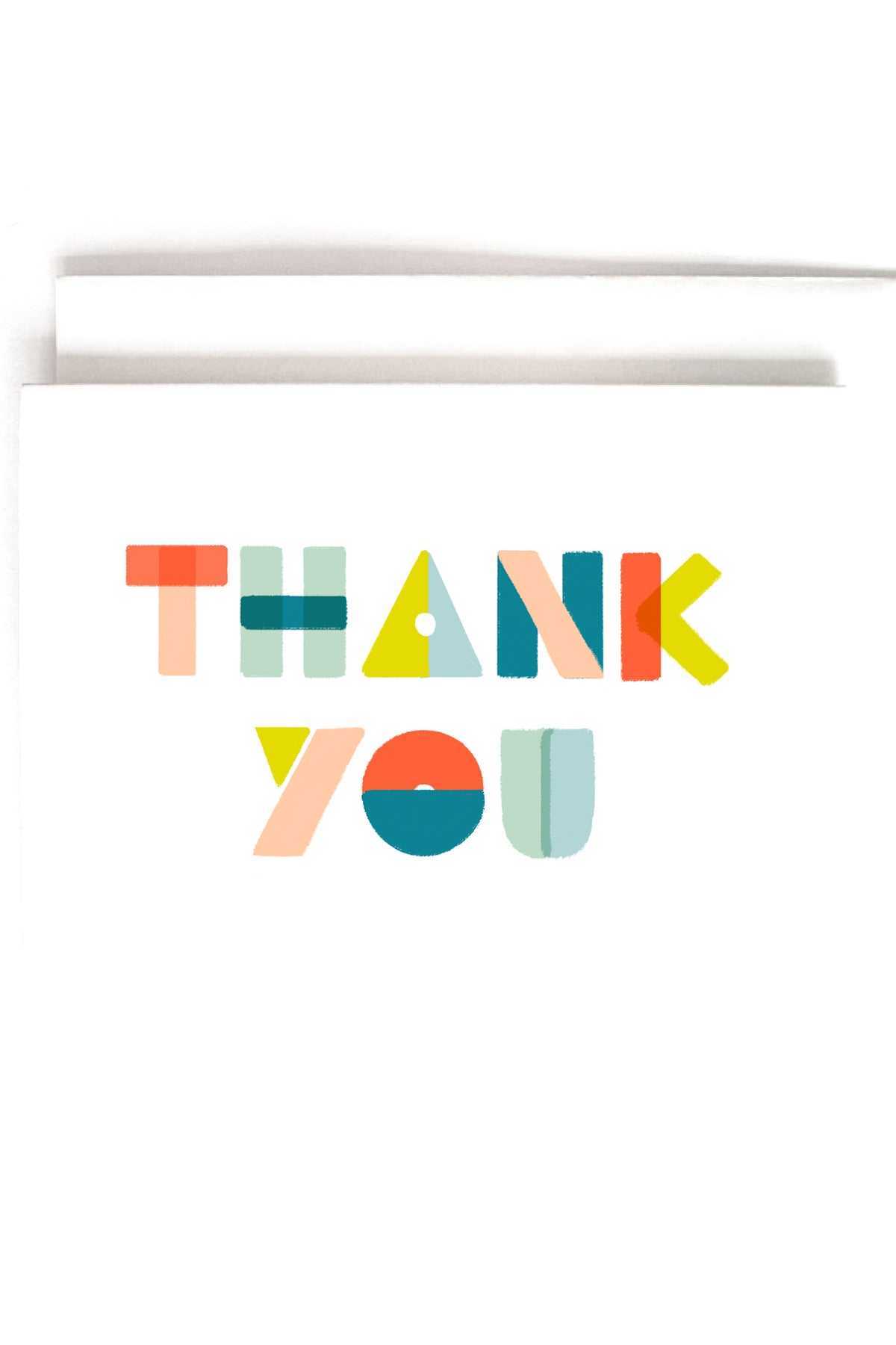 Joy Paper Co. Thank You Shapes Card Set