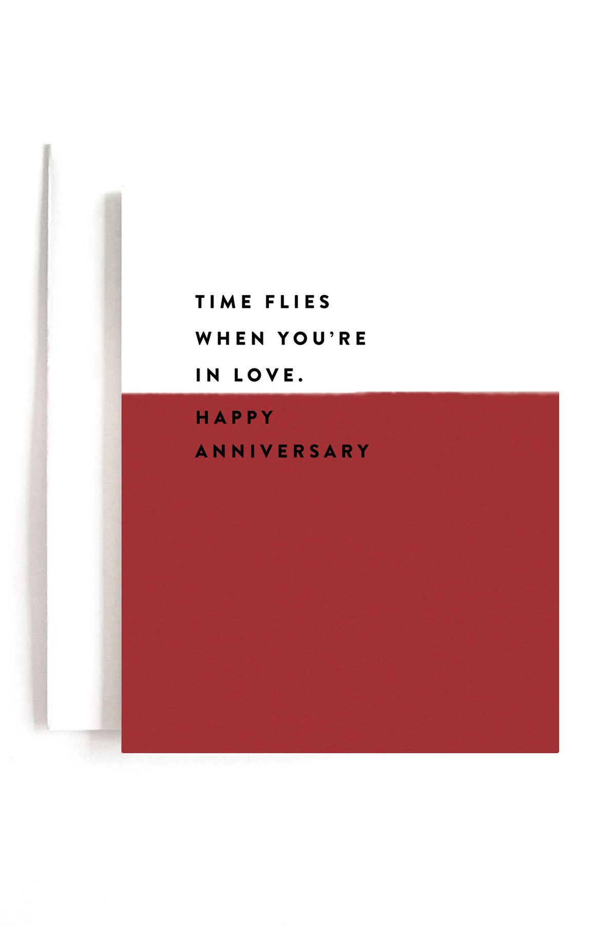 Joy Paper Co. Time Flies Anniversary Card