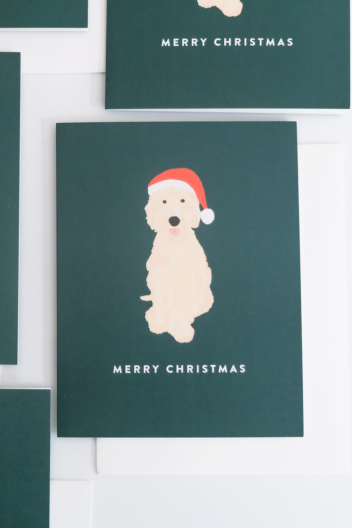 Joy Paper Co. Xmas Santa Doodle Card