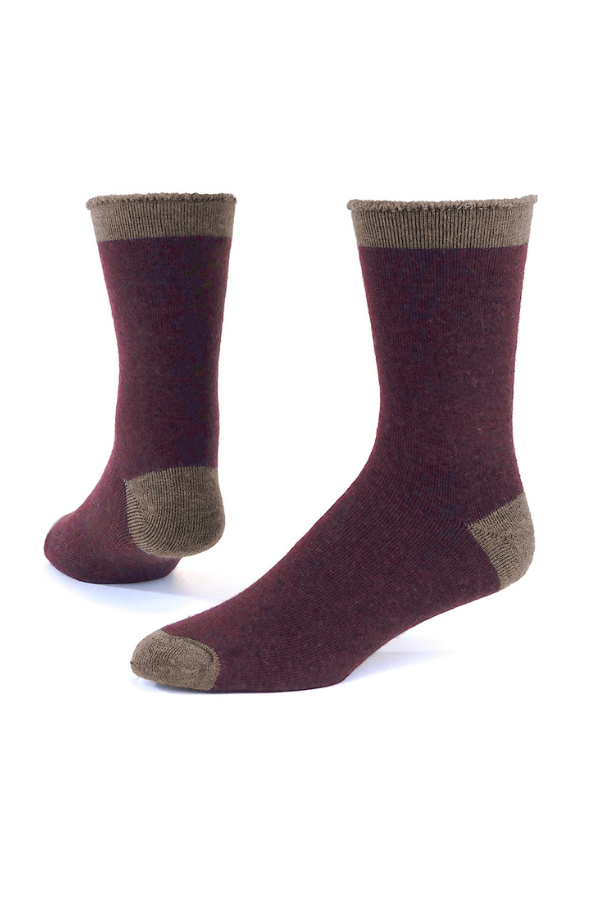 Maggie&#39;s Organics Wool Heathered Snuggles Socks