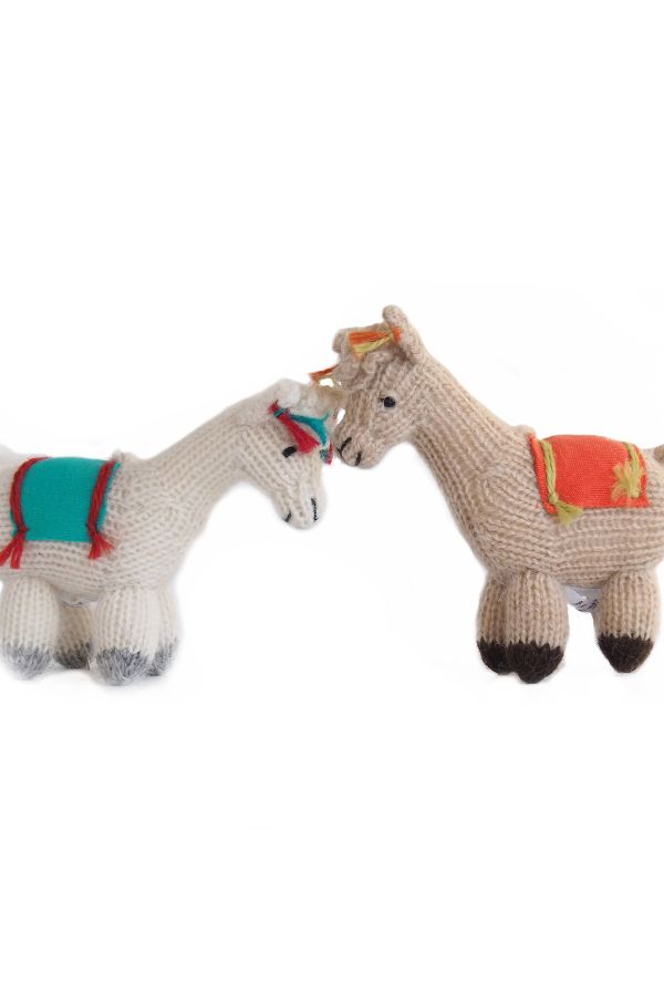 Melange Collection Knit Llama Ornament