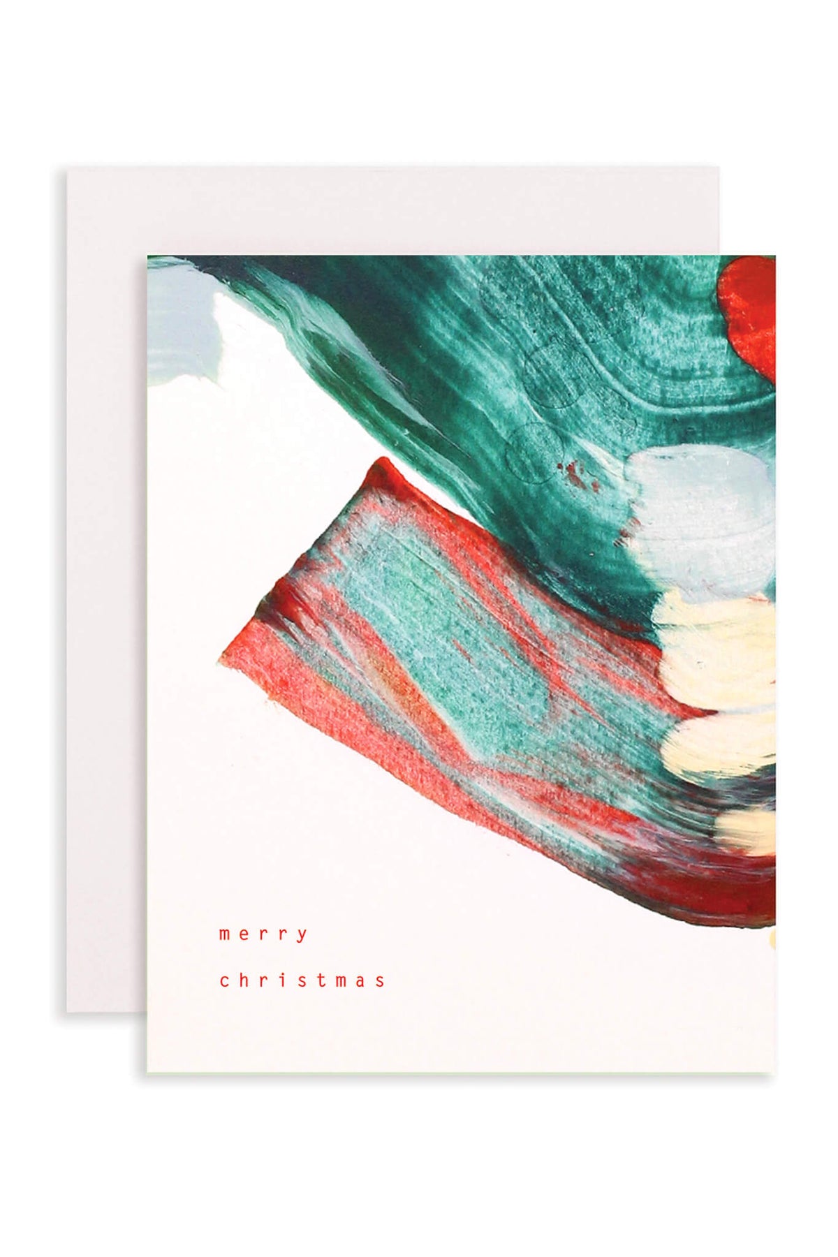 Moglea Christmas Swirl Holiday Card
