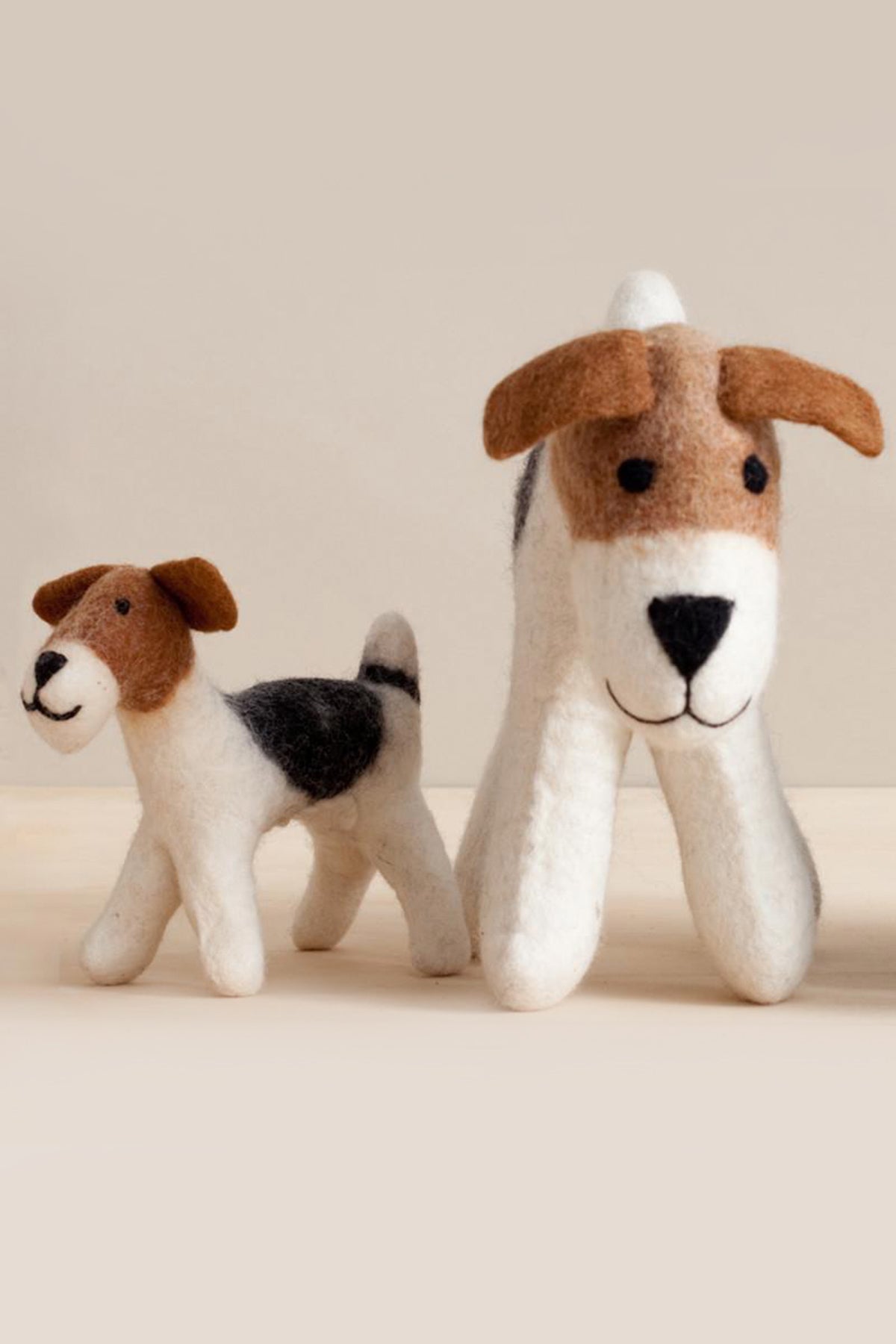 Hand Felted Terrier Dog