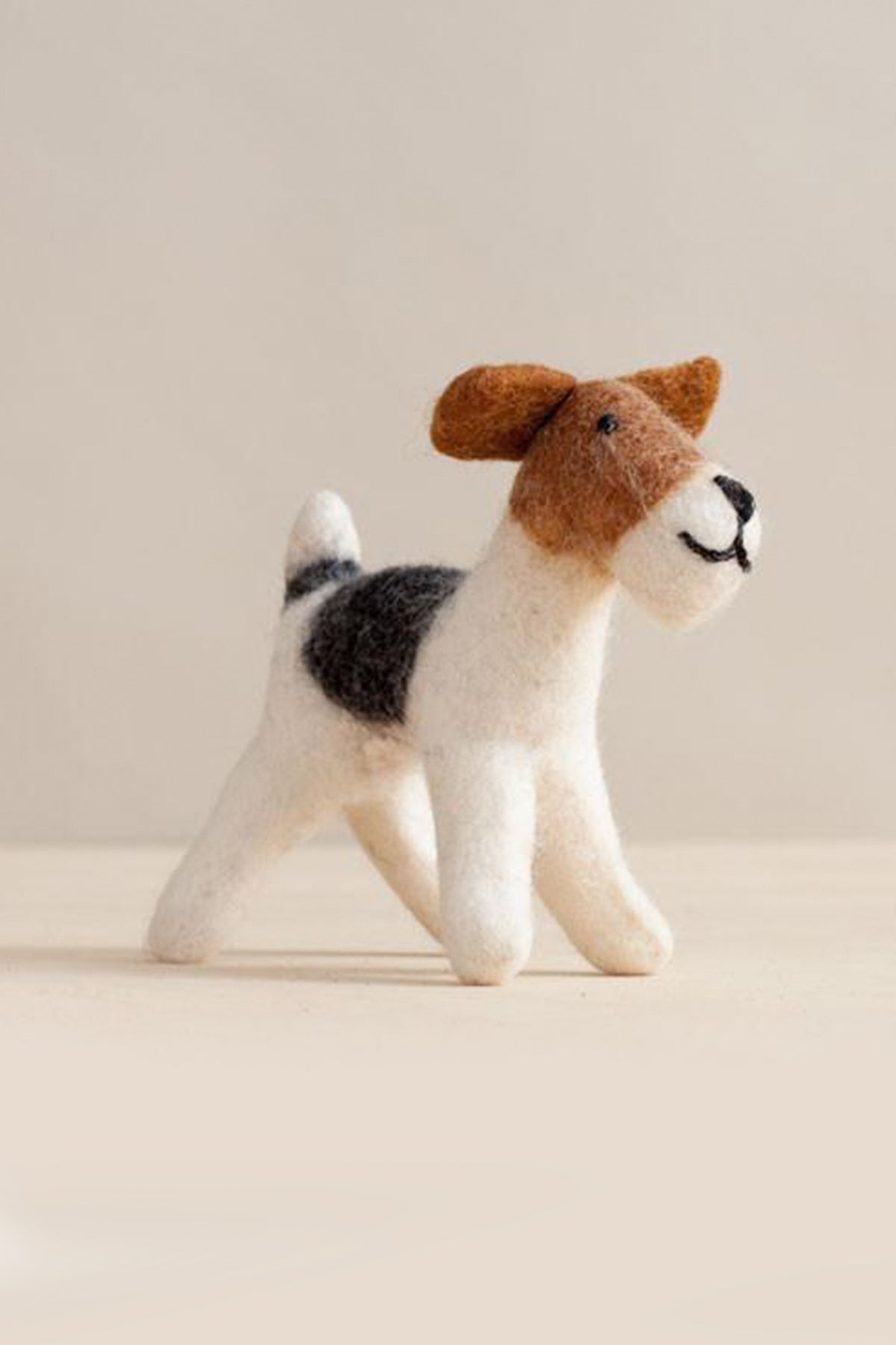 Hand Felted Terrier Dog