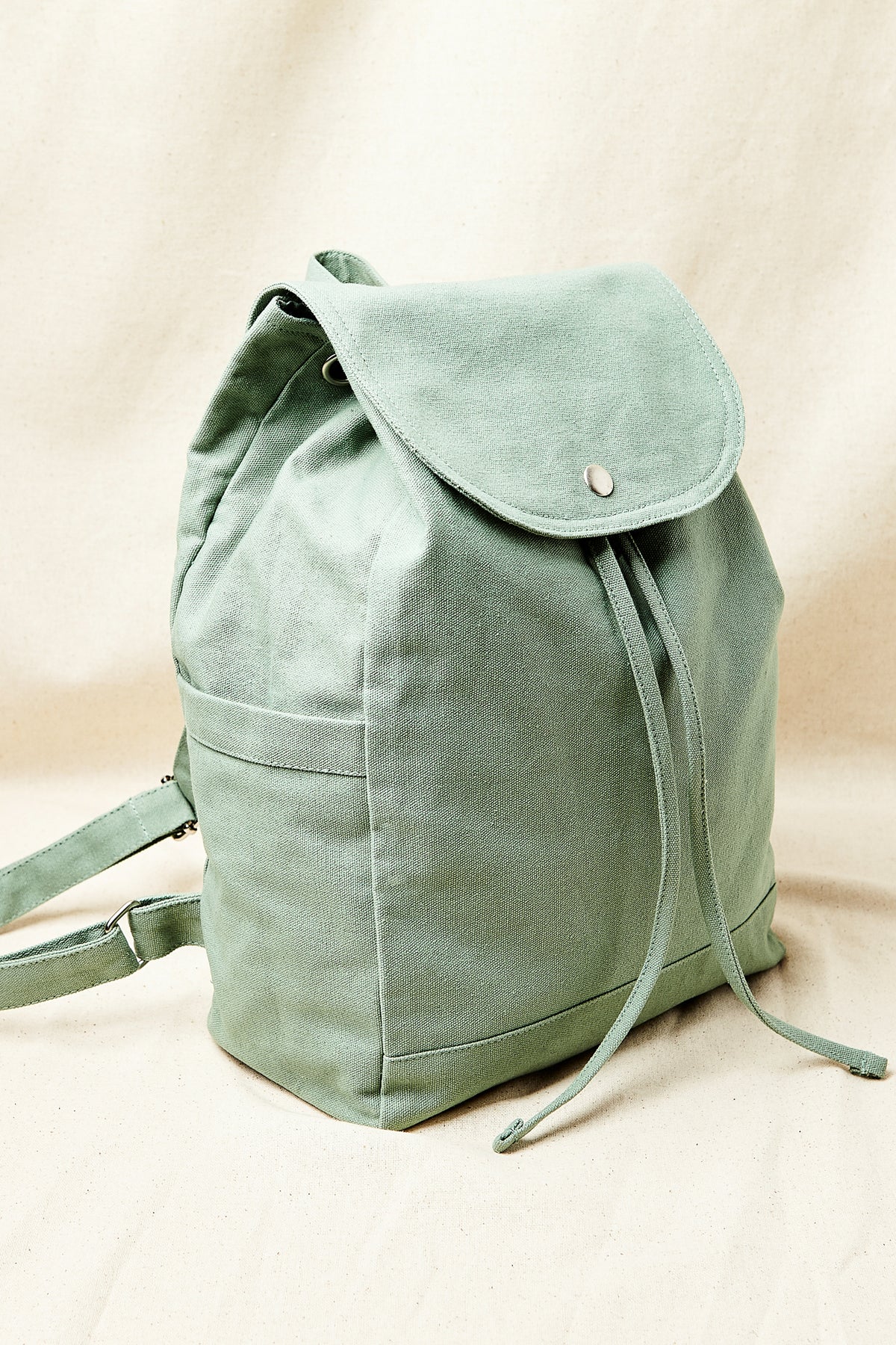 Palm + Perkins Canvas Backpack